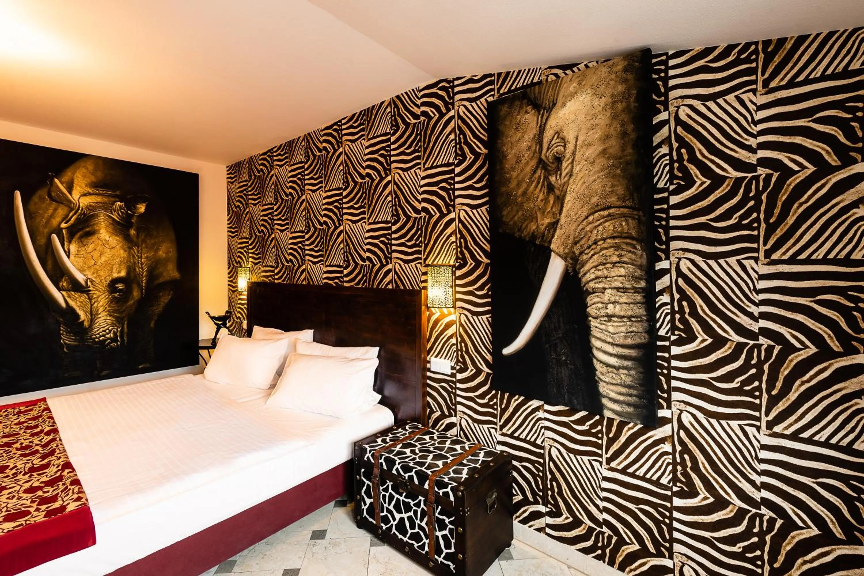 Photo of the whole room, Bed in Sebnitzer Hof by STEIGER Hotels