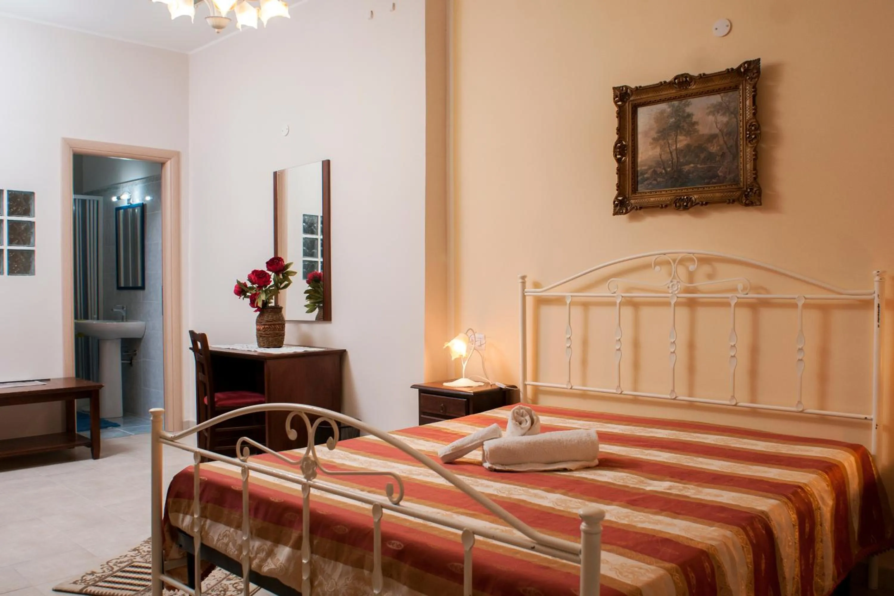Bed in B&B Ruggero I di Sicilia