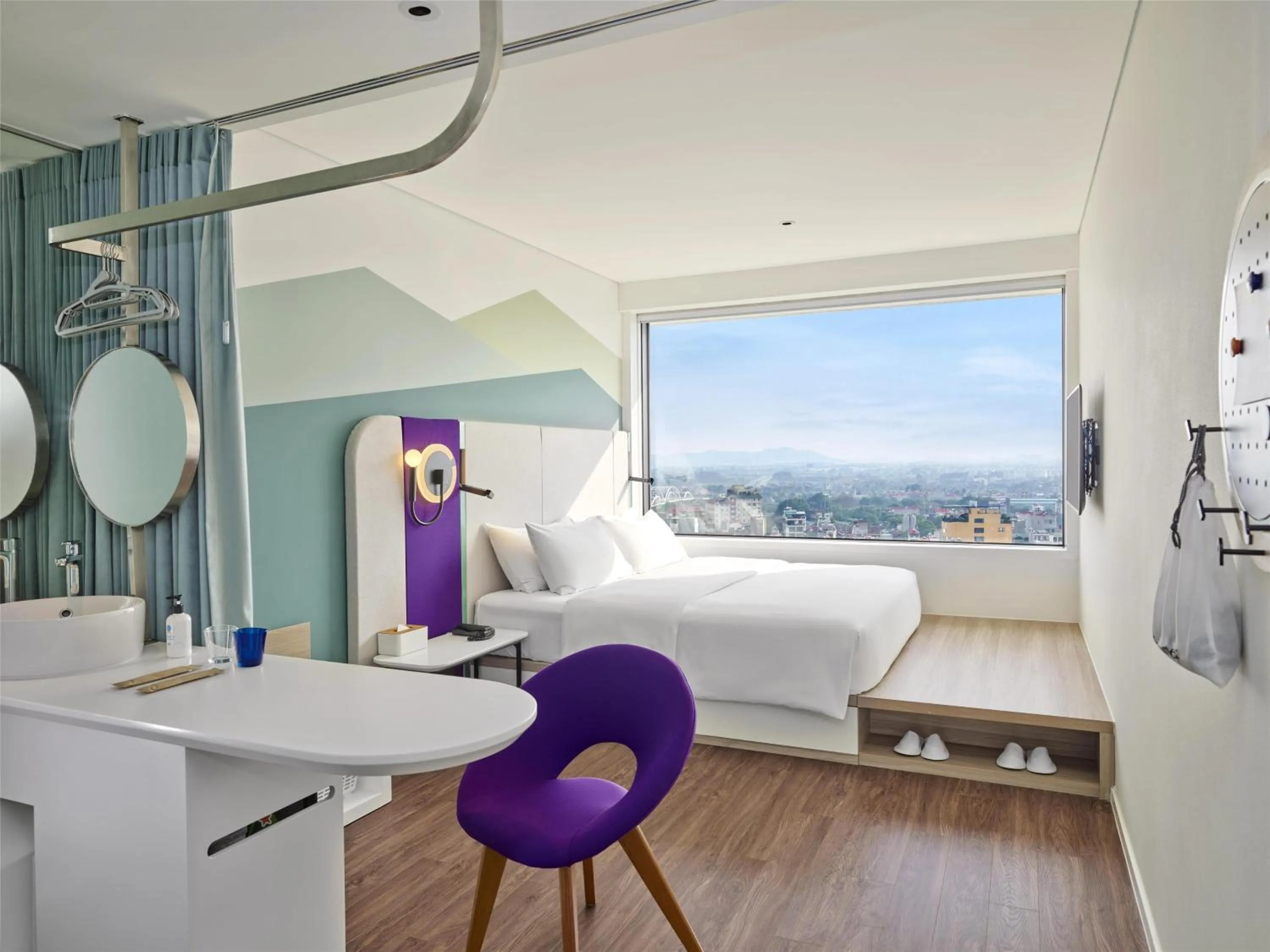 Living room, Bed in Tru by Hilton Bac Giang City Centre