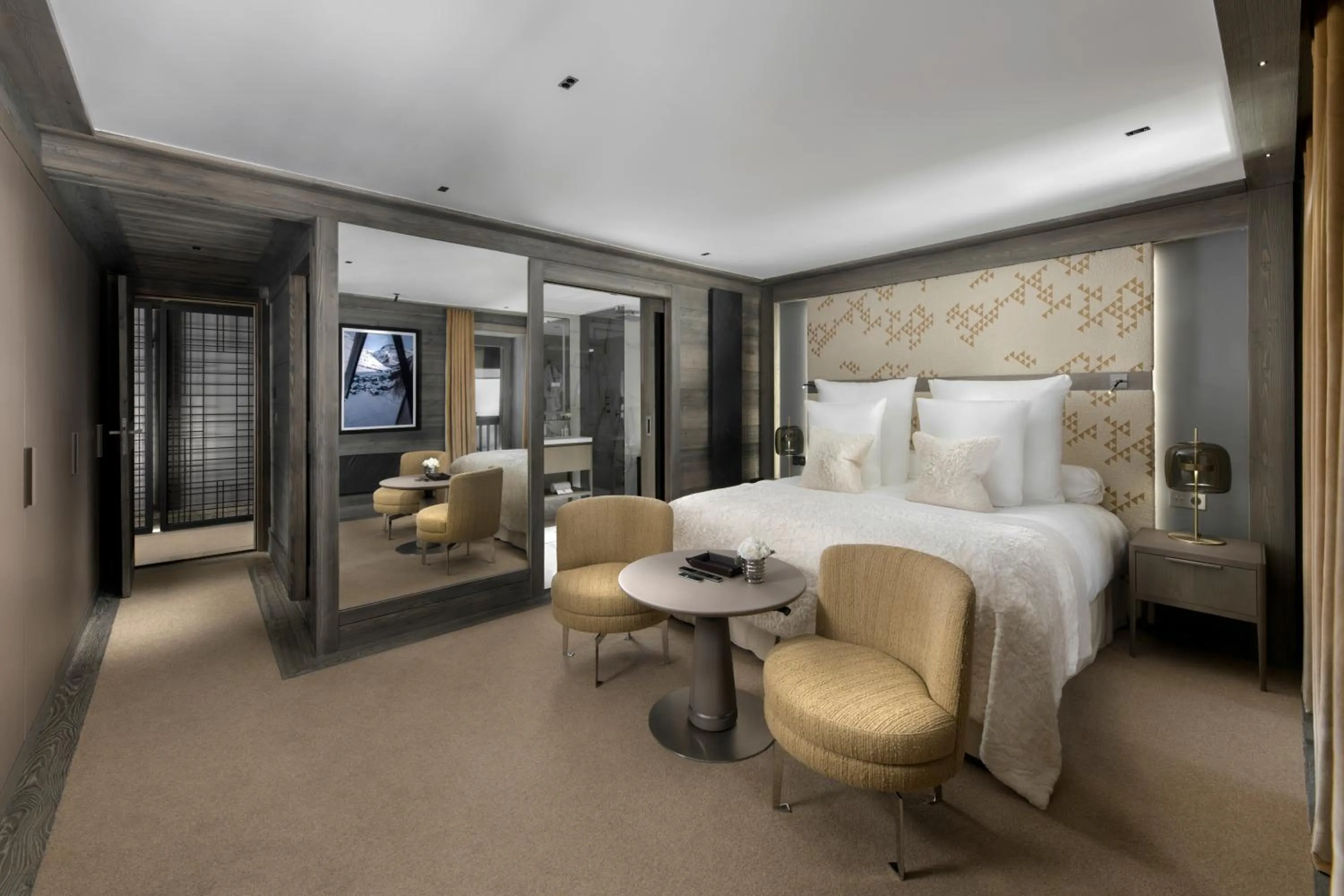 Bedroom, Bed in Hotel Le K2 Chogori