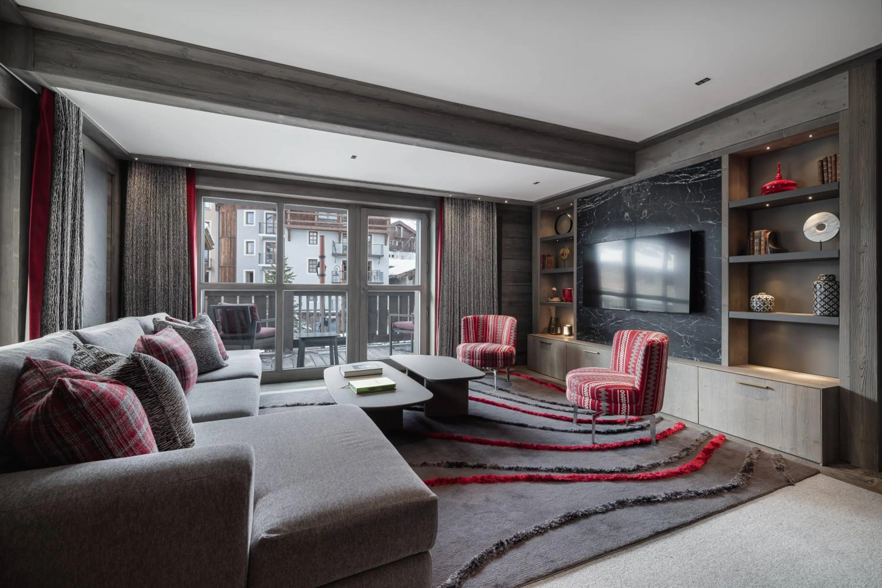 Living room, Bed in Hotel Le K2 Chogori