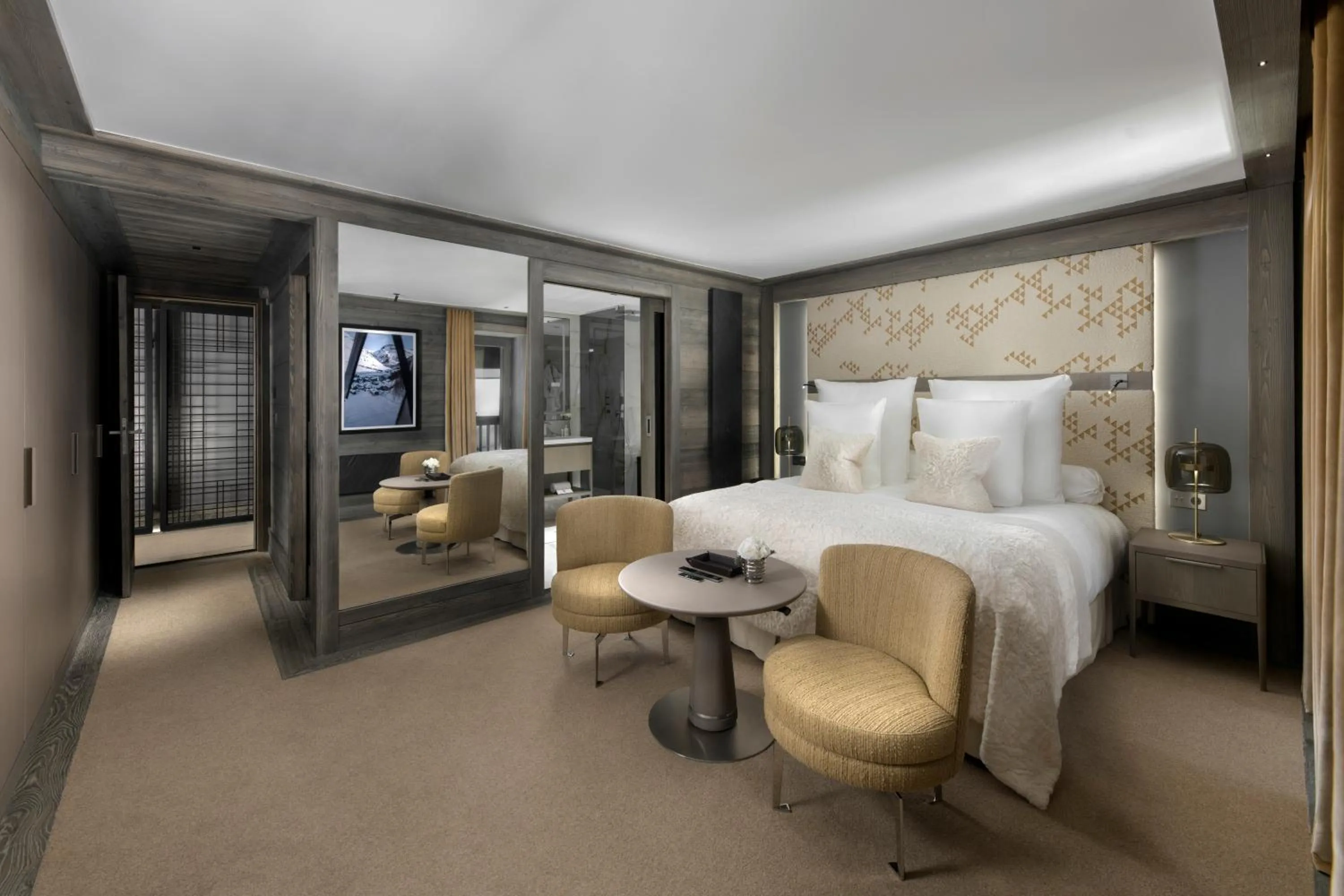 Bedroom, Bed in Hotel Le K2 Chogori