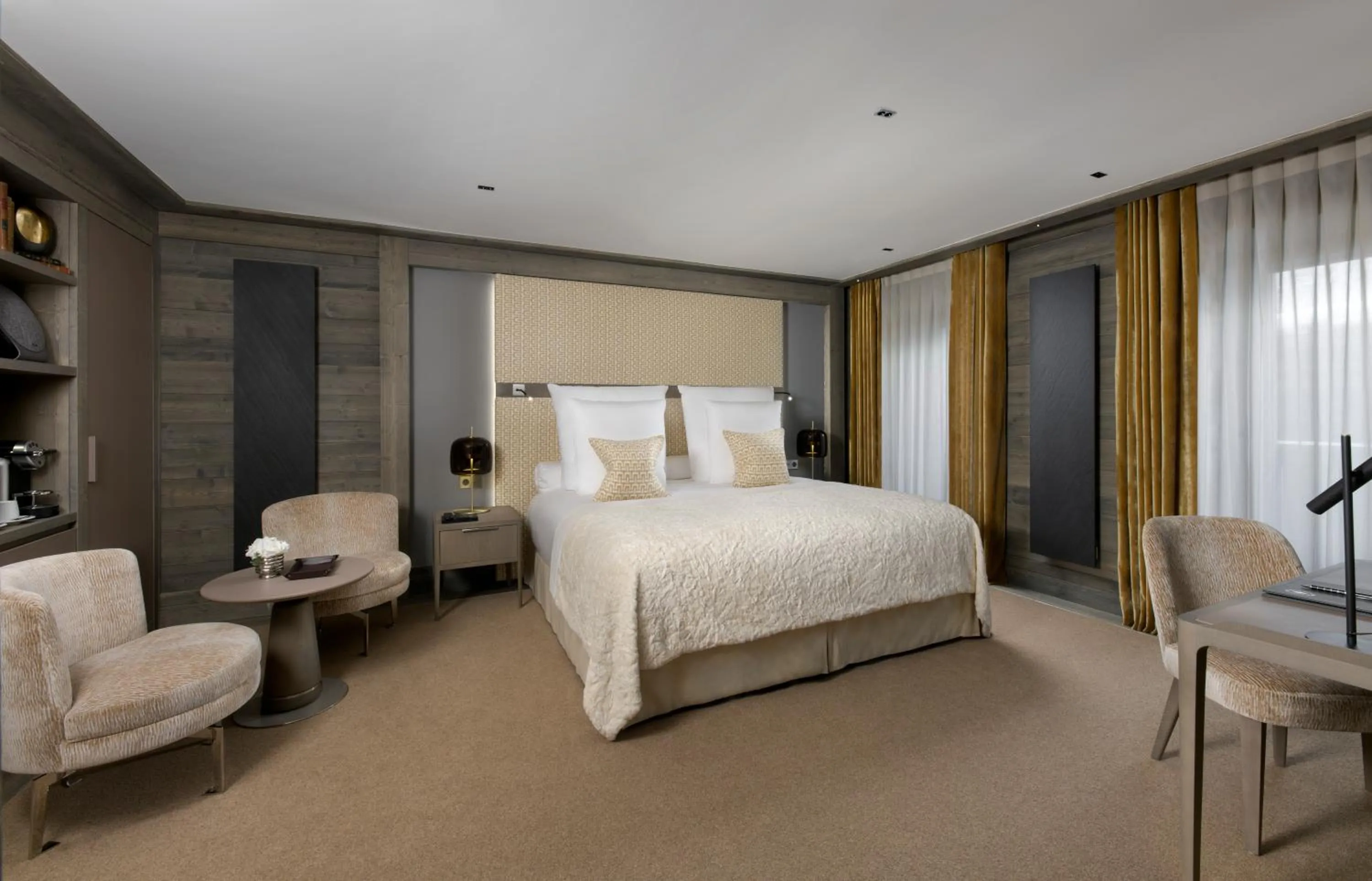 Bedroom, Bed in Hotel Le K2 Chogori