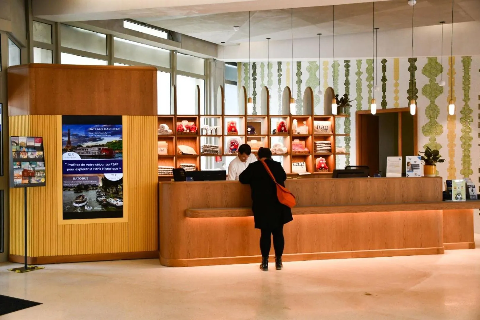 Lobby or reception in FIAP Paris