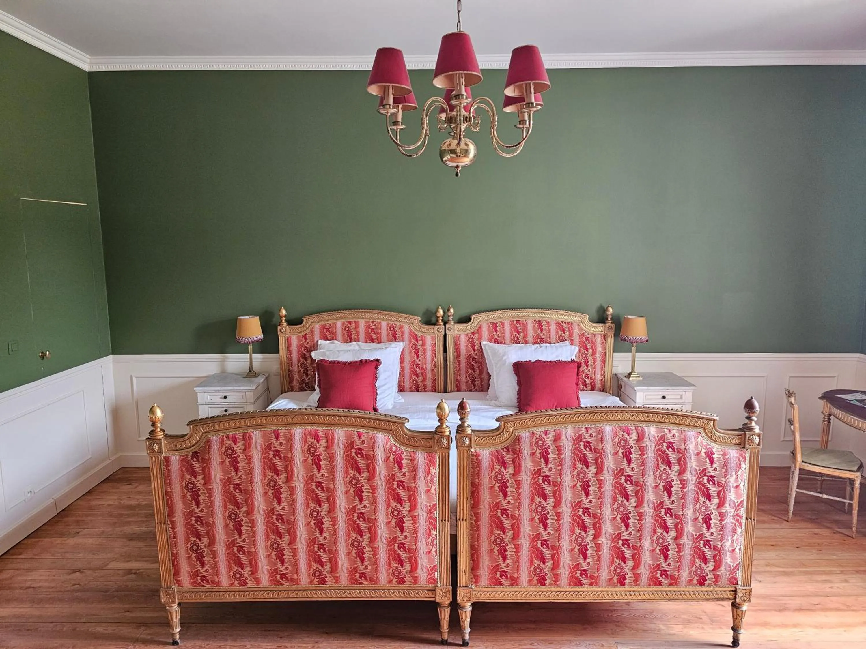 Bed in Kasteel Duras