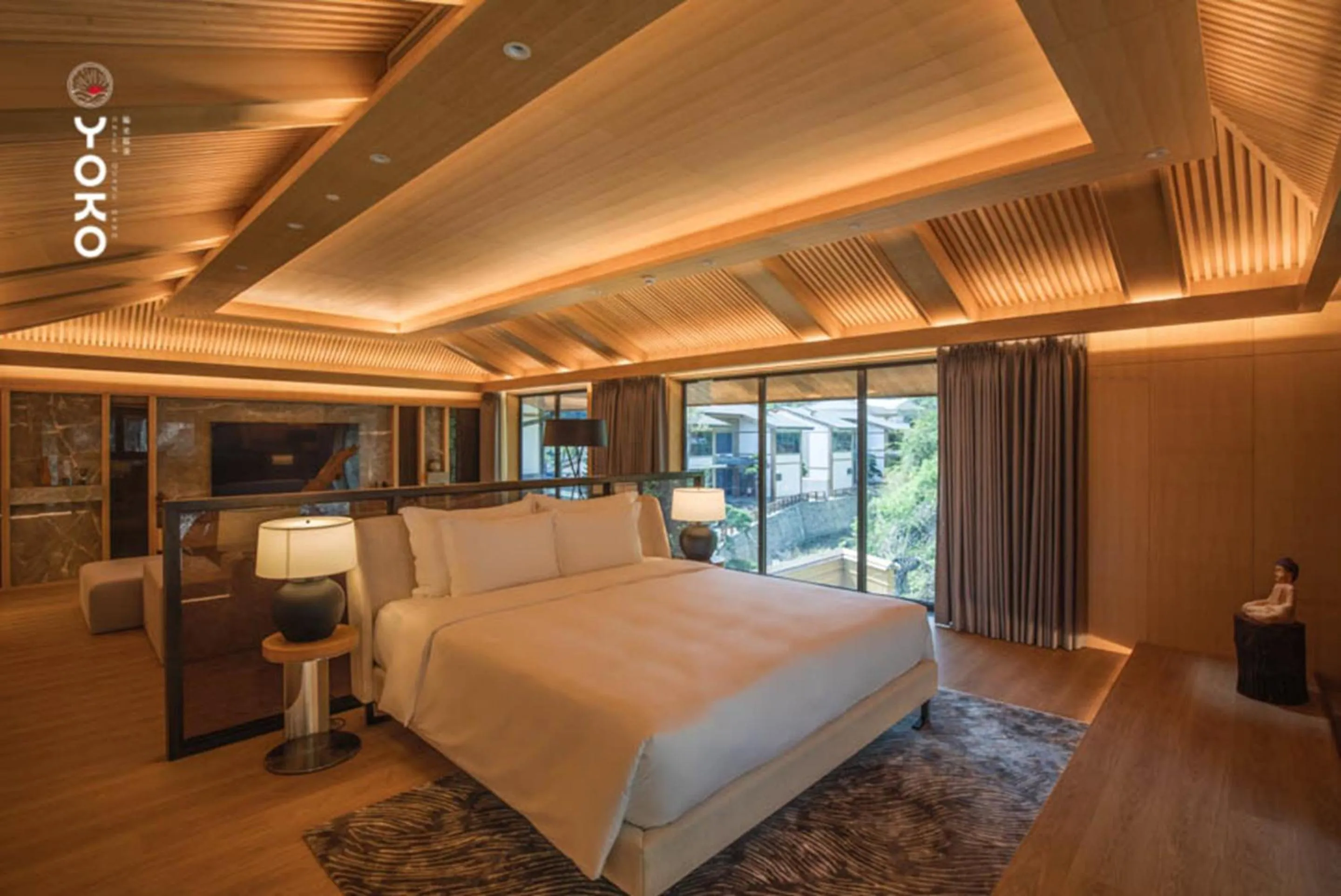 Bedroom, Bed in Yoko Onsen Quang Hanh