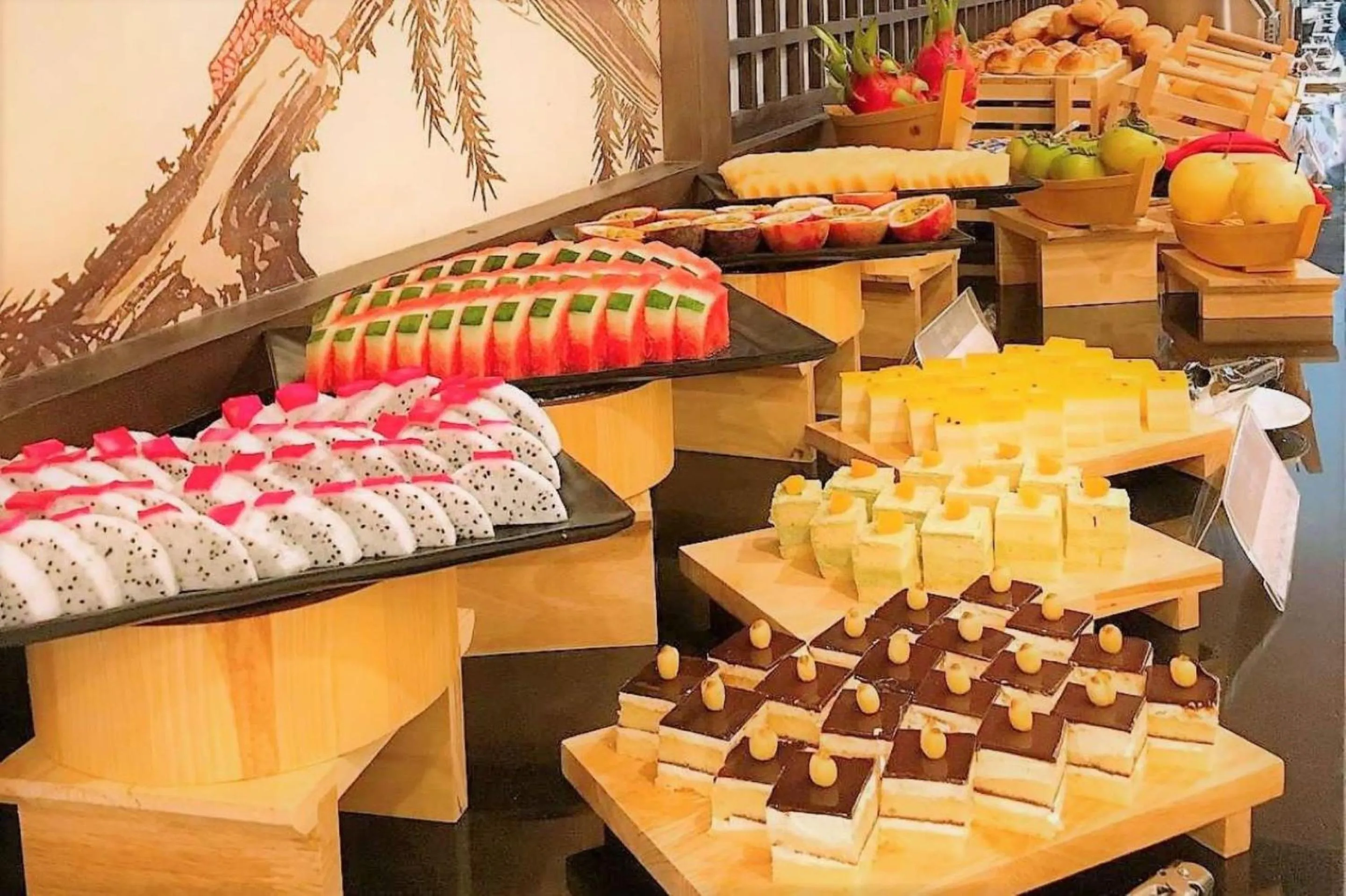 Food and drinks in Yoko Onsen Quang Hanh