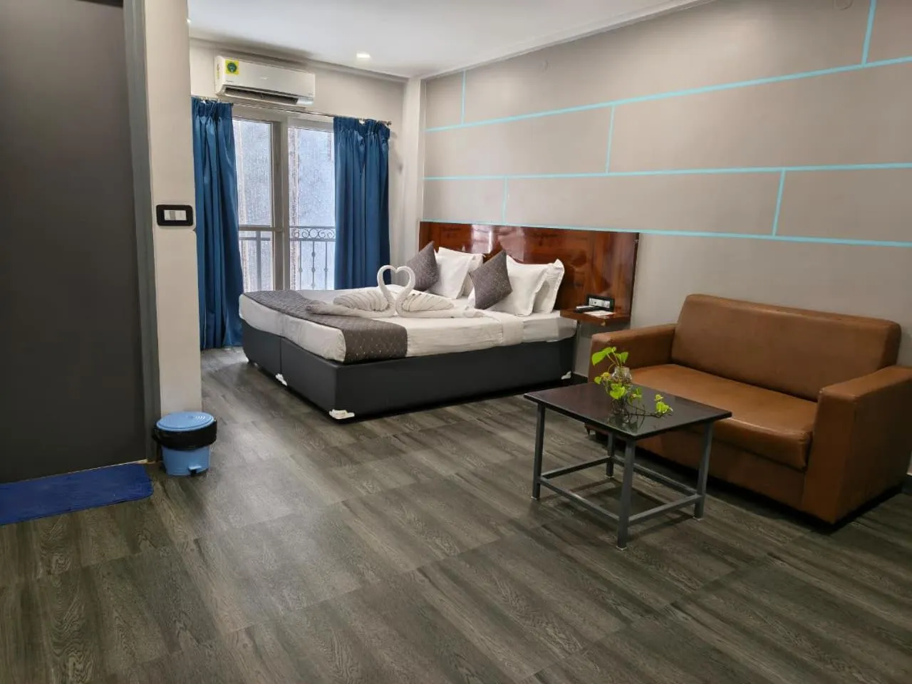 Bed in RESTEL STUDIO FLATS