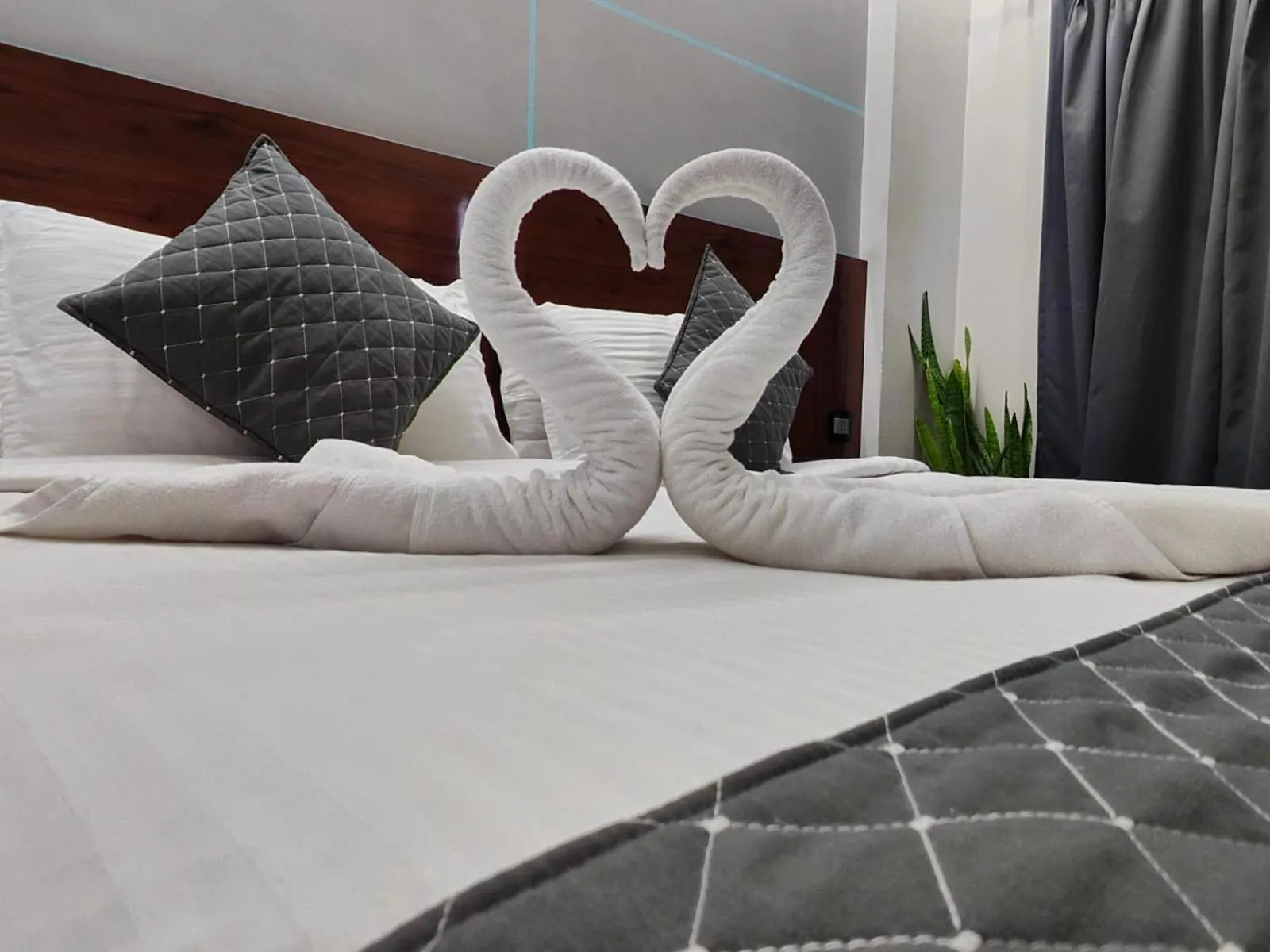 Bed in RESTEL STUDIO FLATS