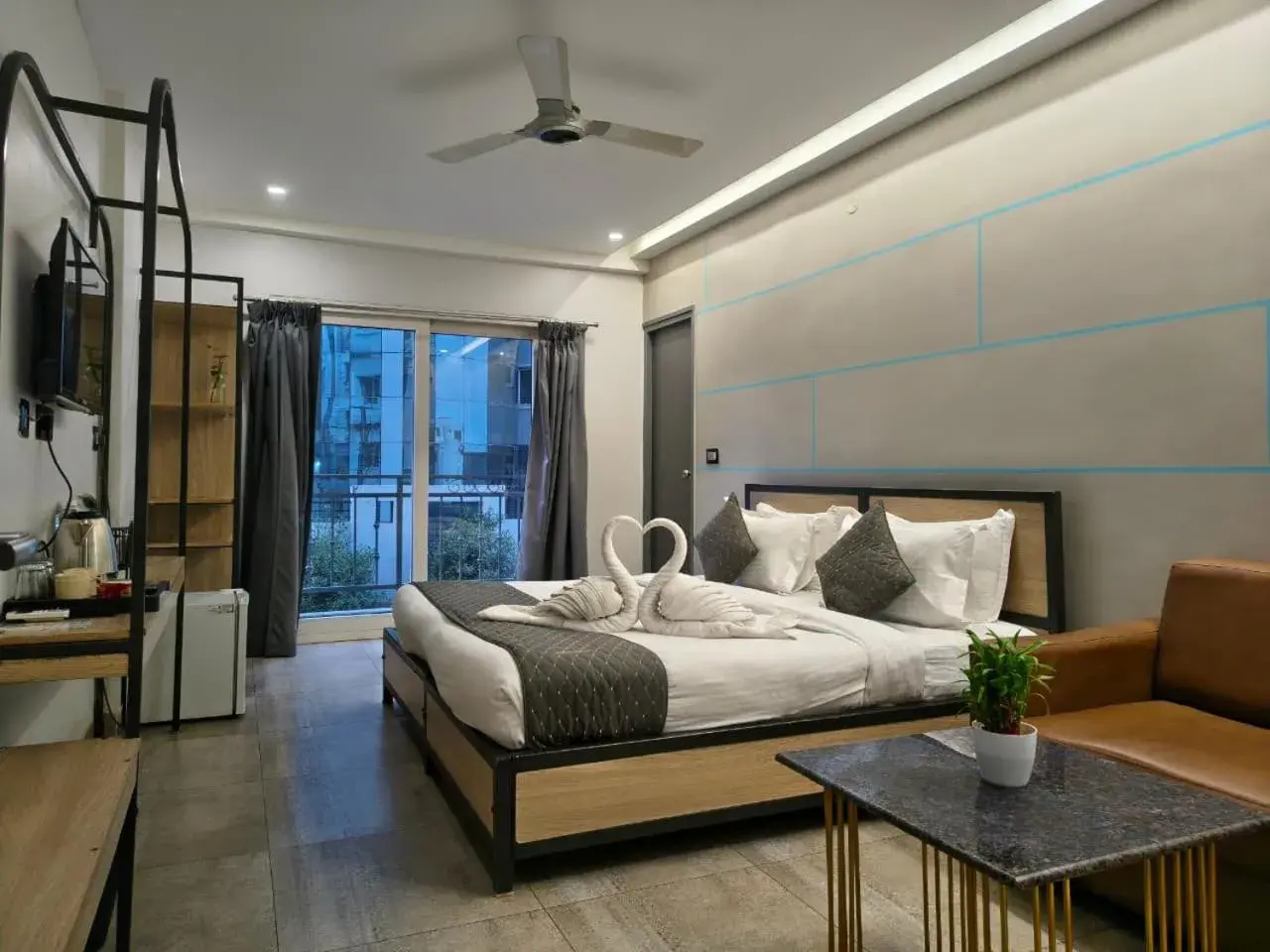 Family Room with Balcony - single occupancy in RESTEL STUDIO FLATS Family Room with Balcony - single occupancy in RESTEL STUDIO FLATS