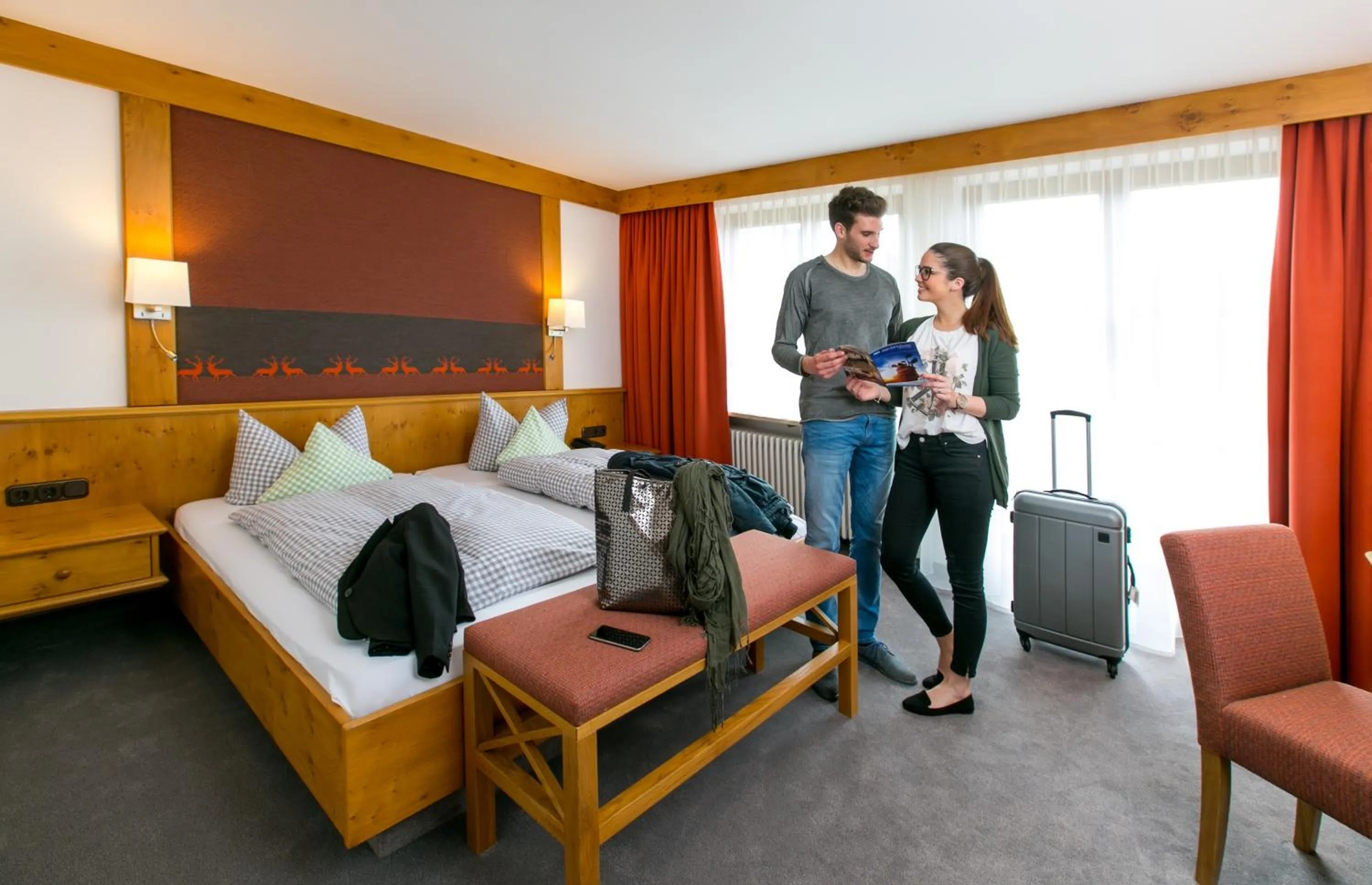 Photo of the whole room, Bed in Sulzberger Hof