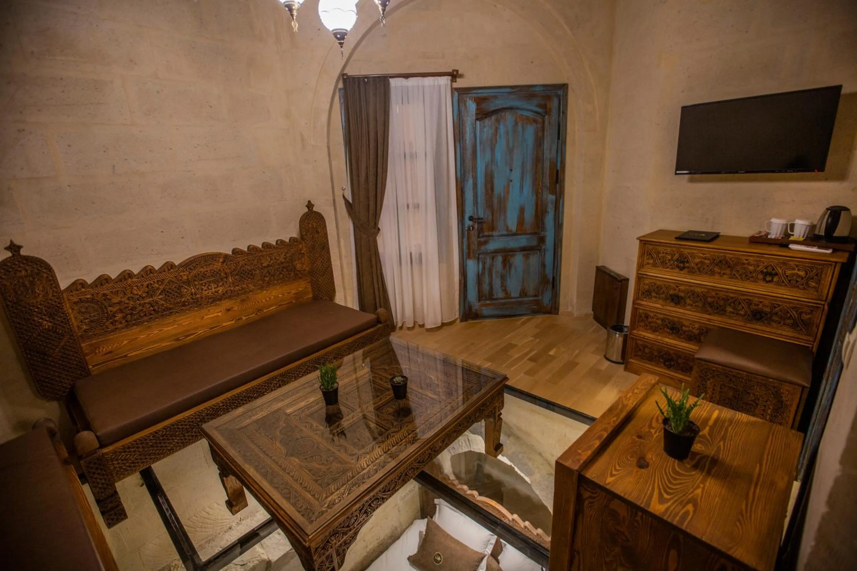 Living room in Sinasos Star Hotel Cappadocia