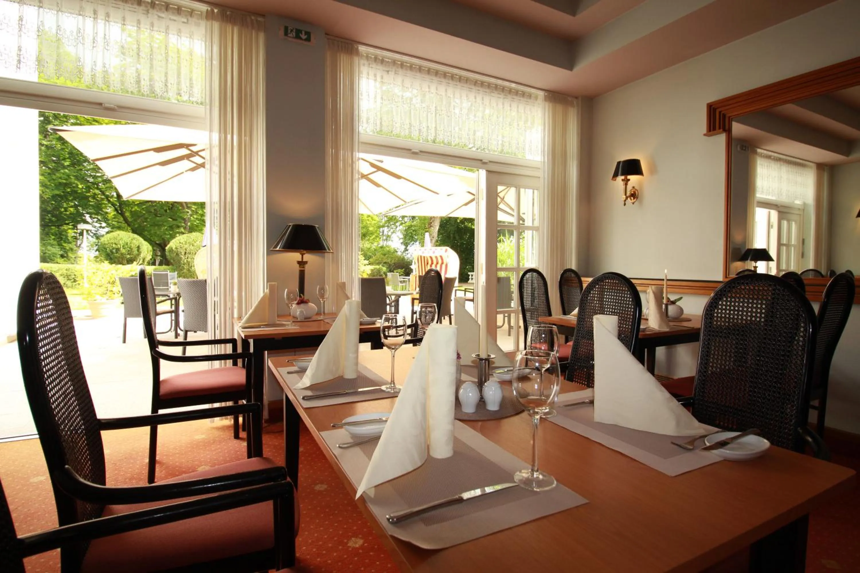 Restaurant/places to eat in Parkhotel Klüschenberg