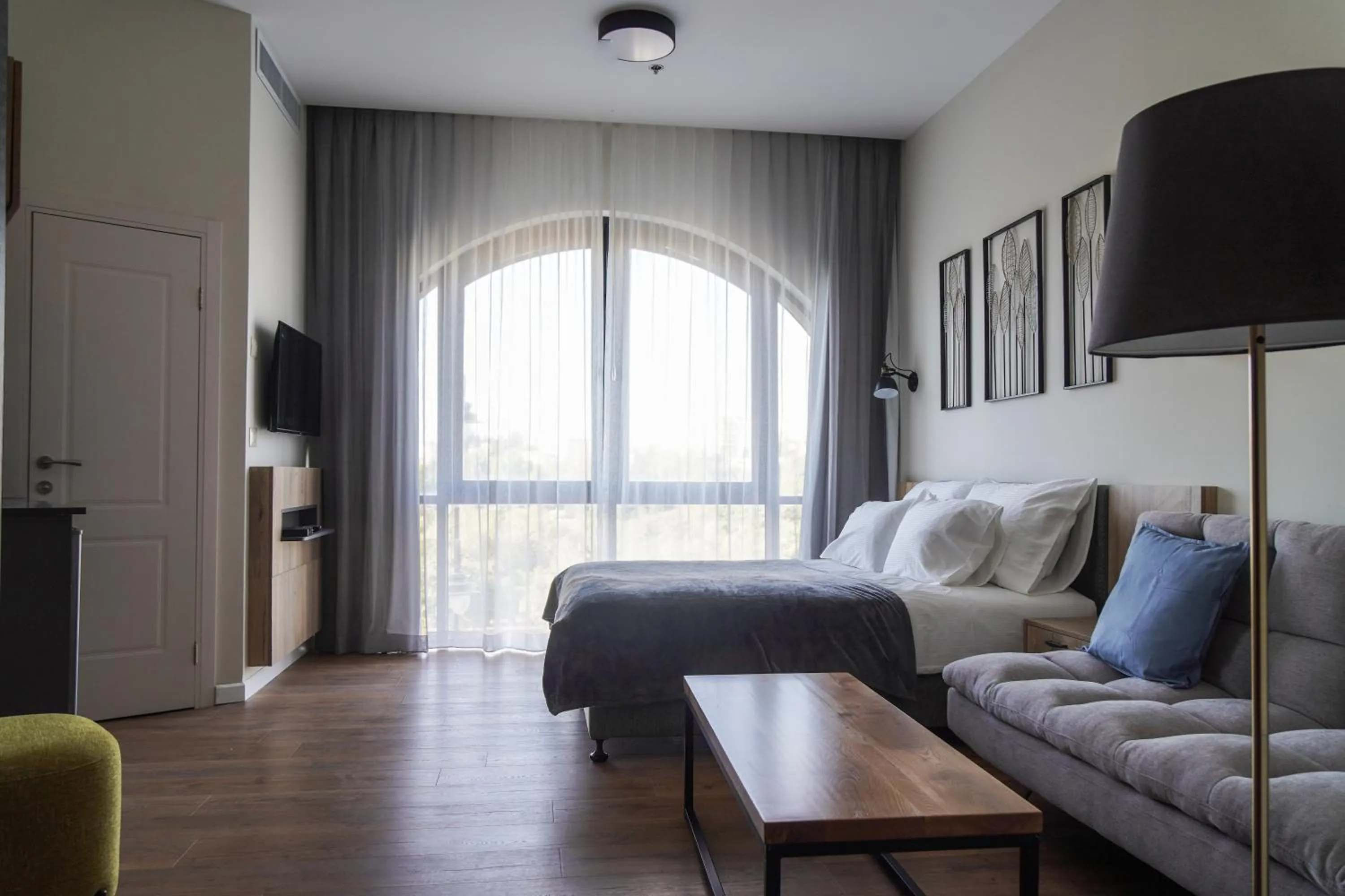 Bed in Apartique Hotel