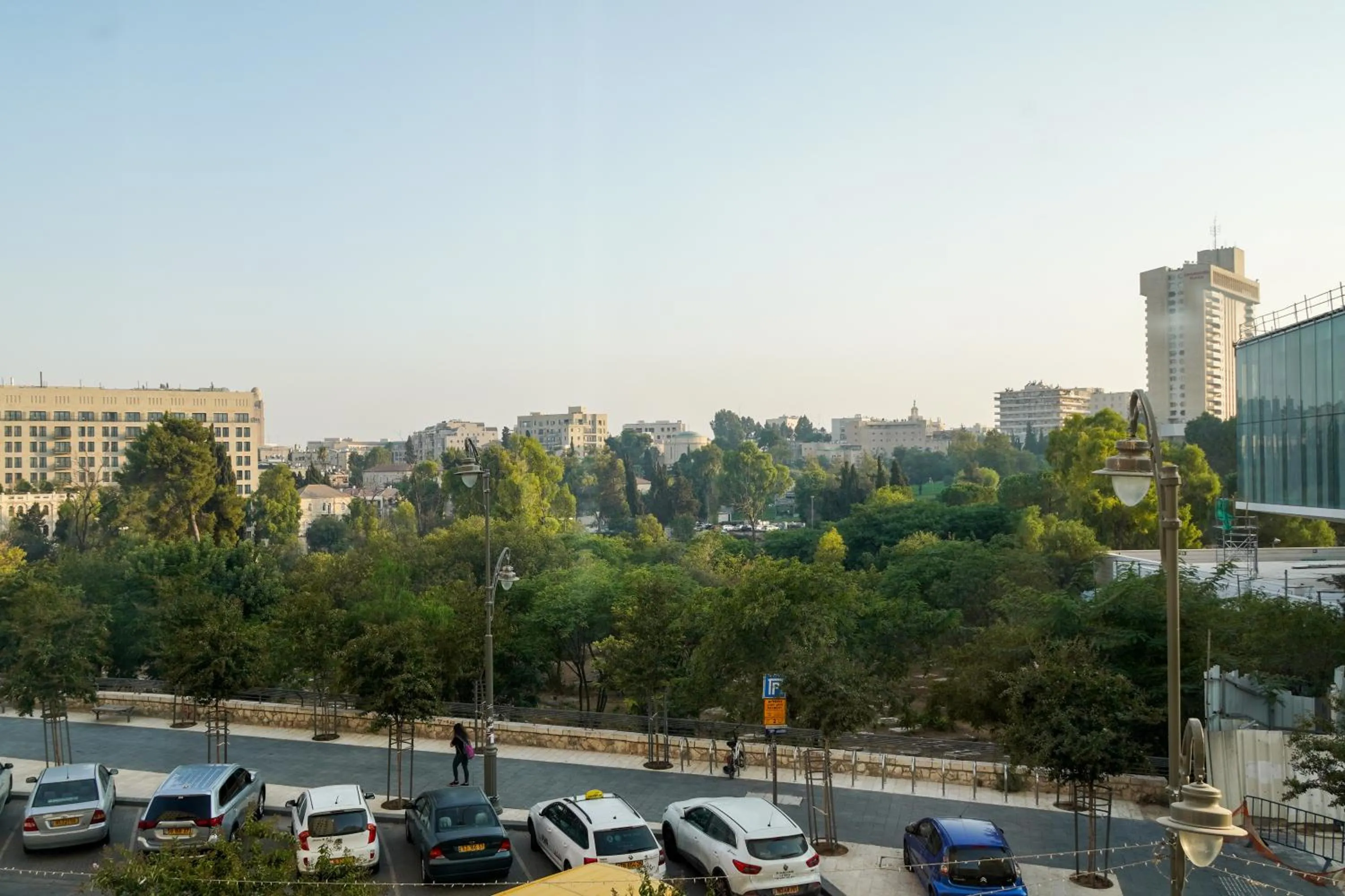 City view in Apartique Hotel