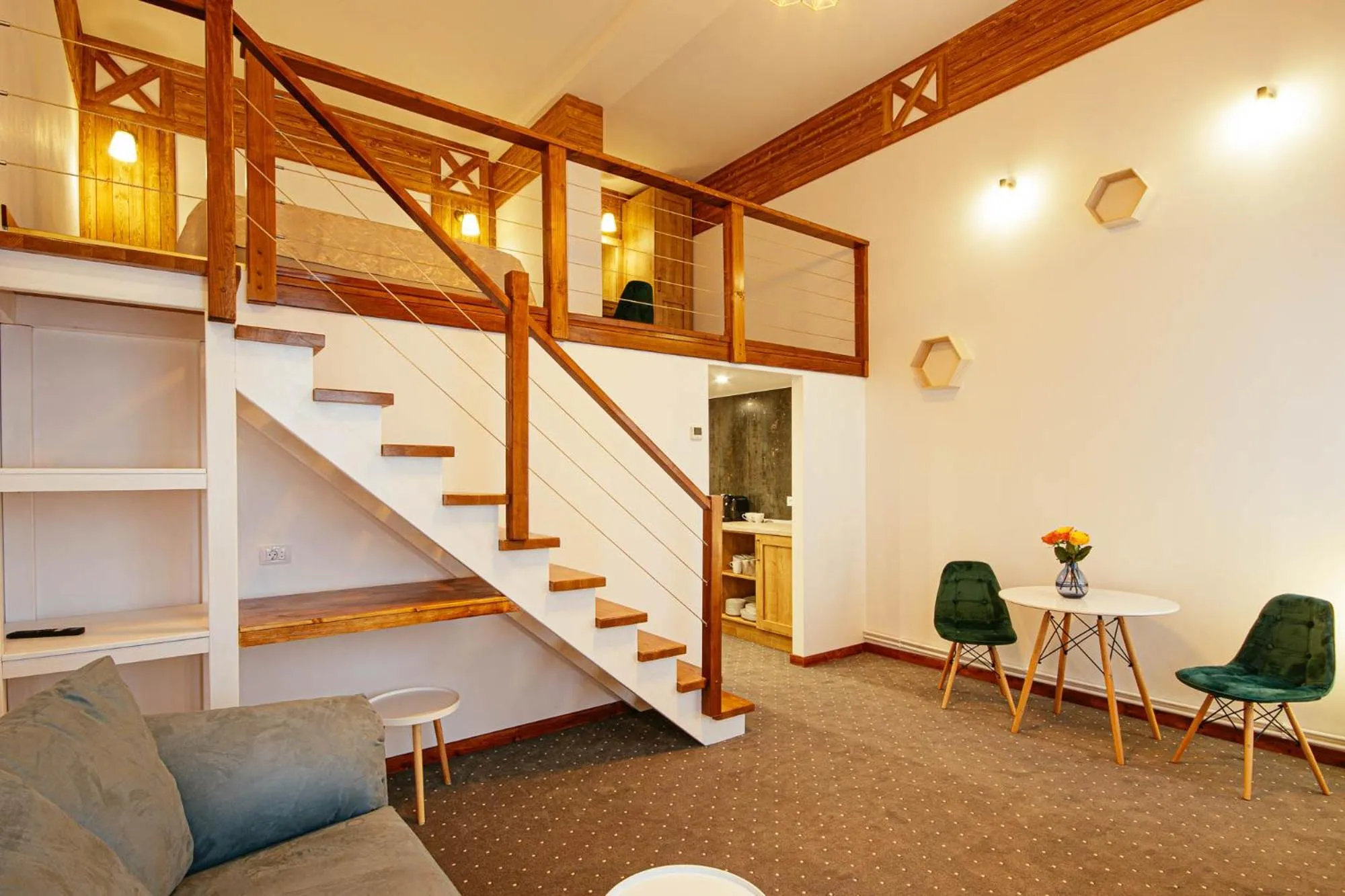 Living room in Buchenland Hotel