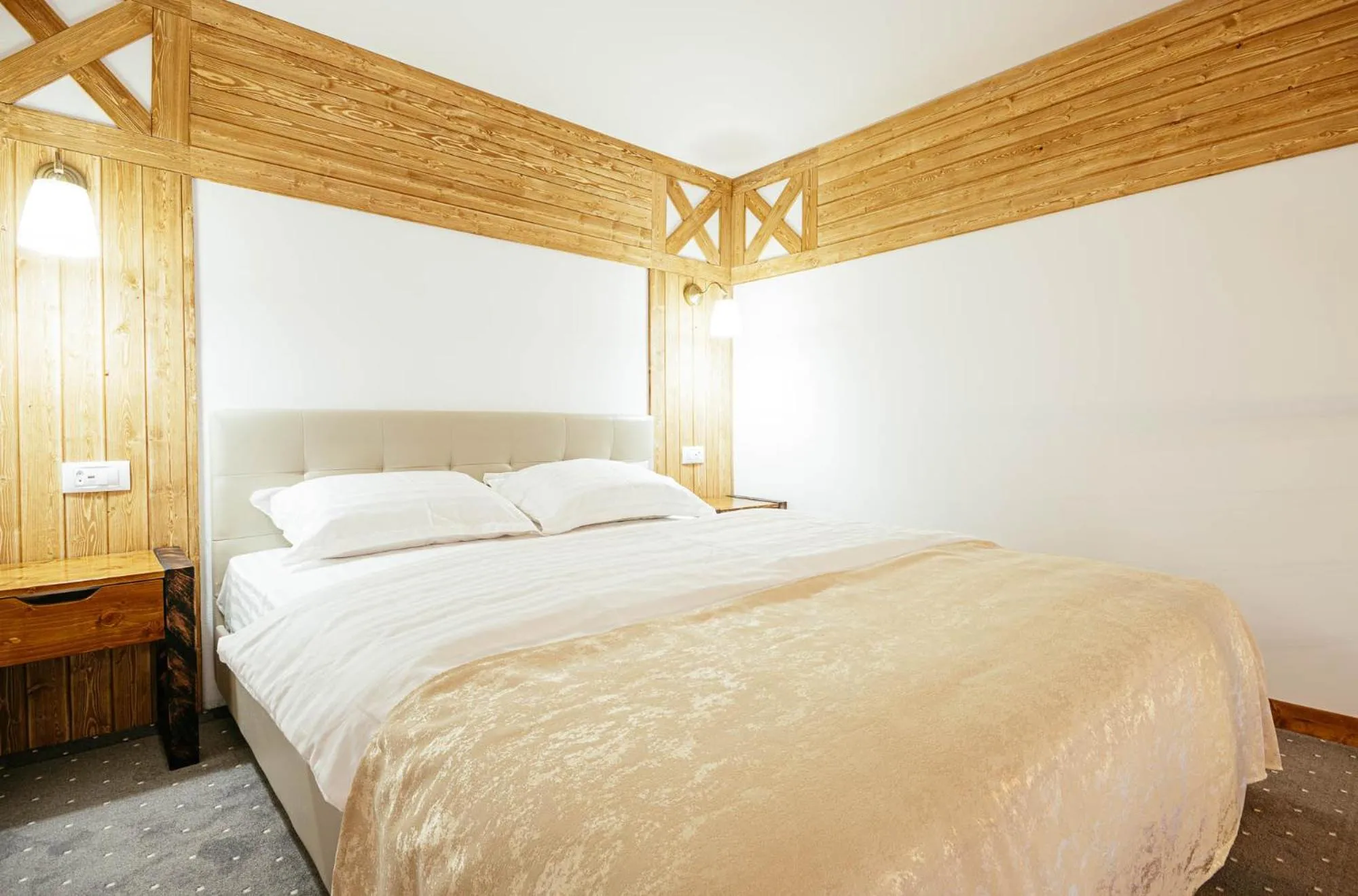 Bed in Buchenland Hotel