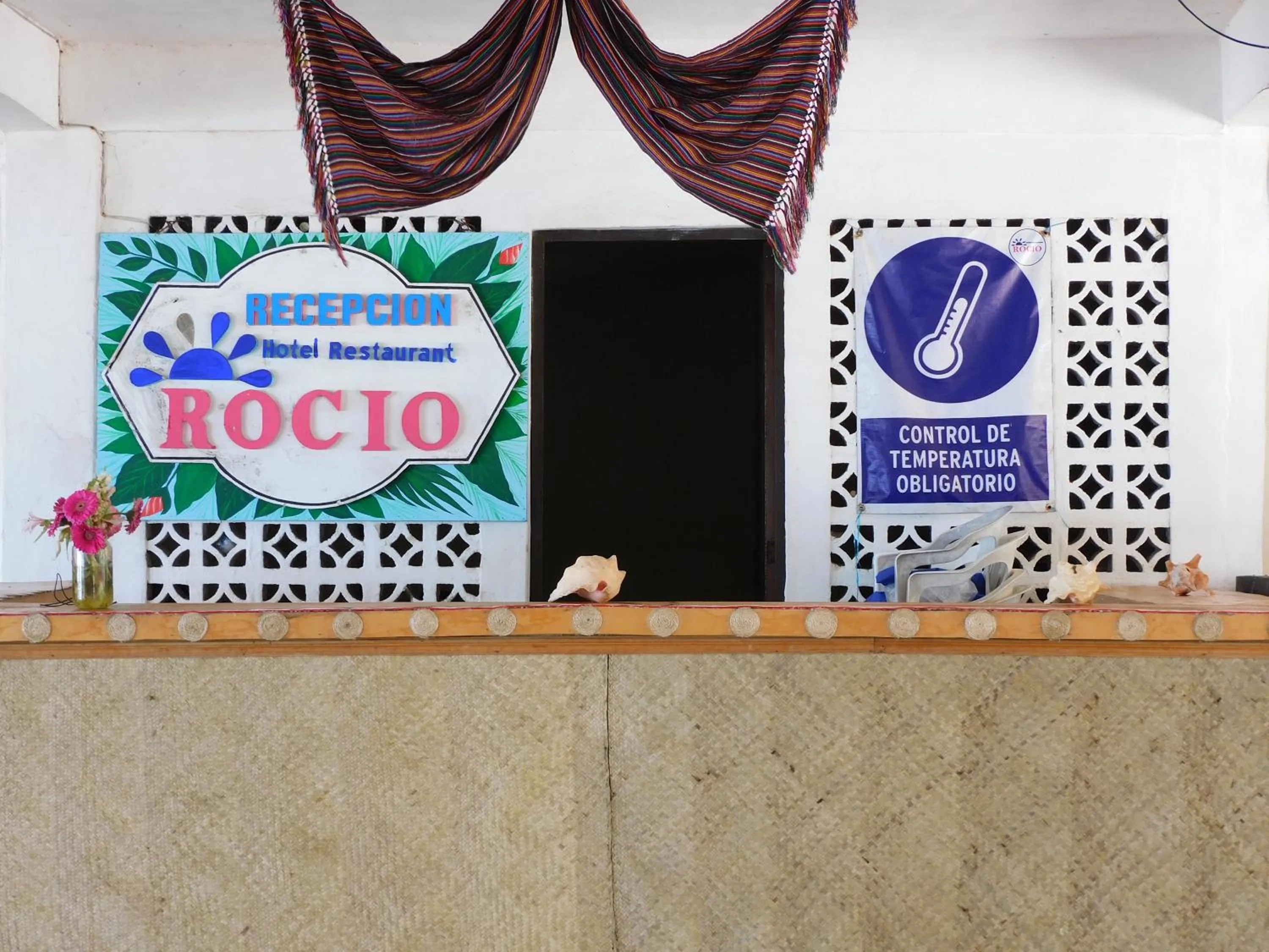 Lobby or reception in Hotel Restaurante Rocío by Rotamundos