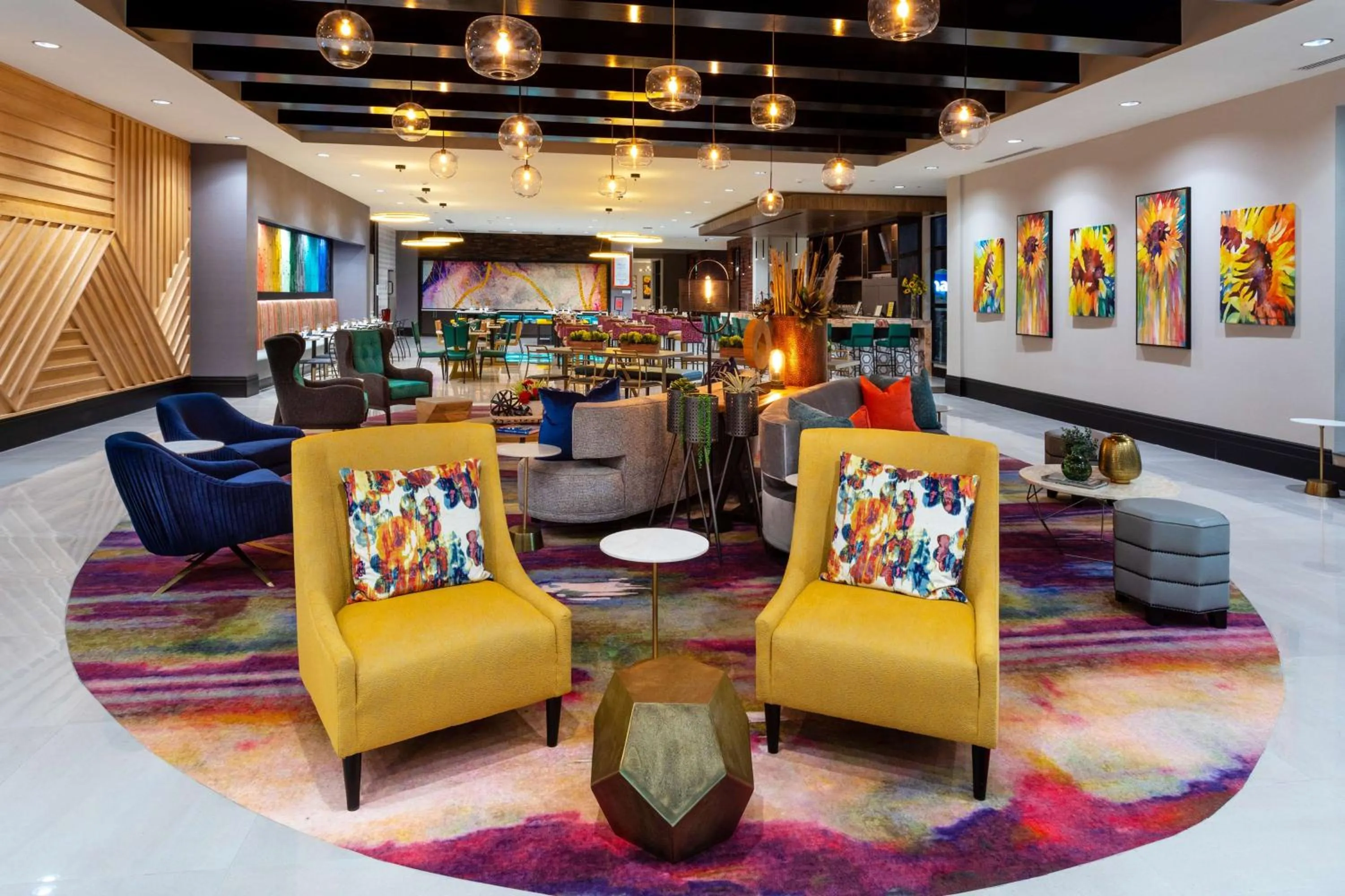 Lobby or reception in Hilton Garden Inn Hays, KS