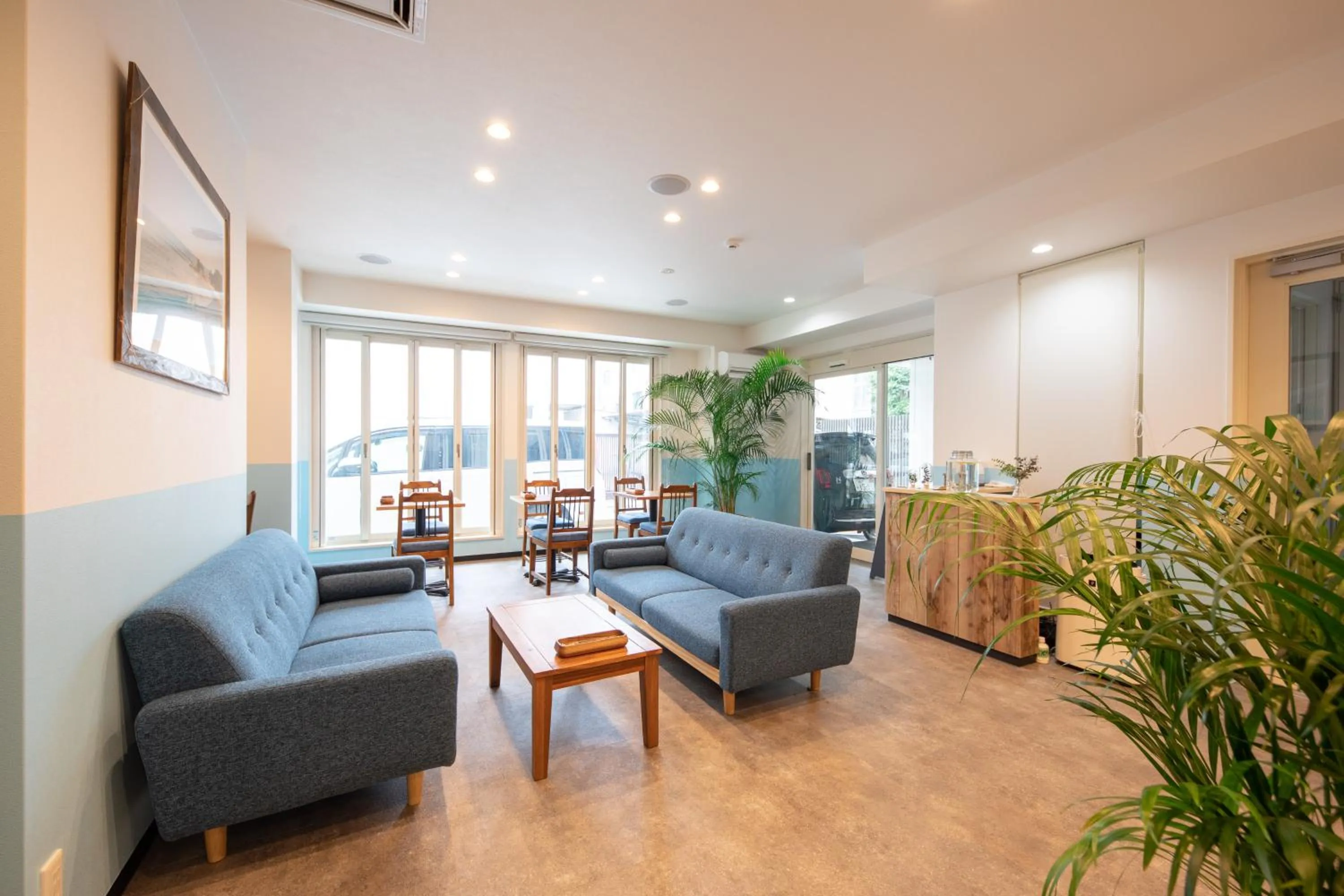 Lobby or reception in Port House Hatsudai