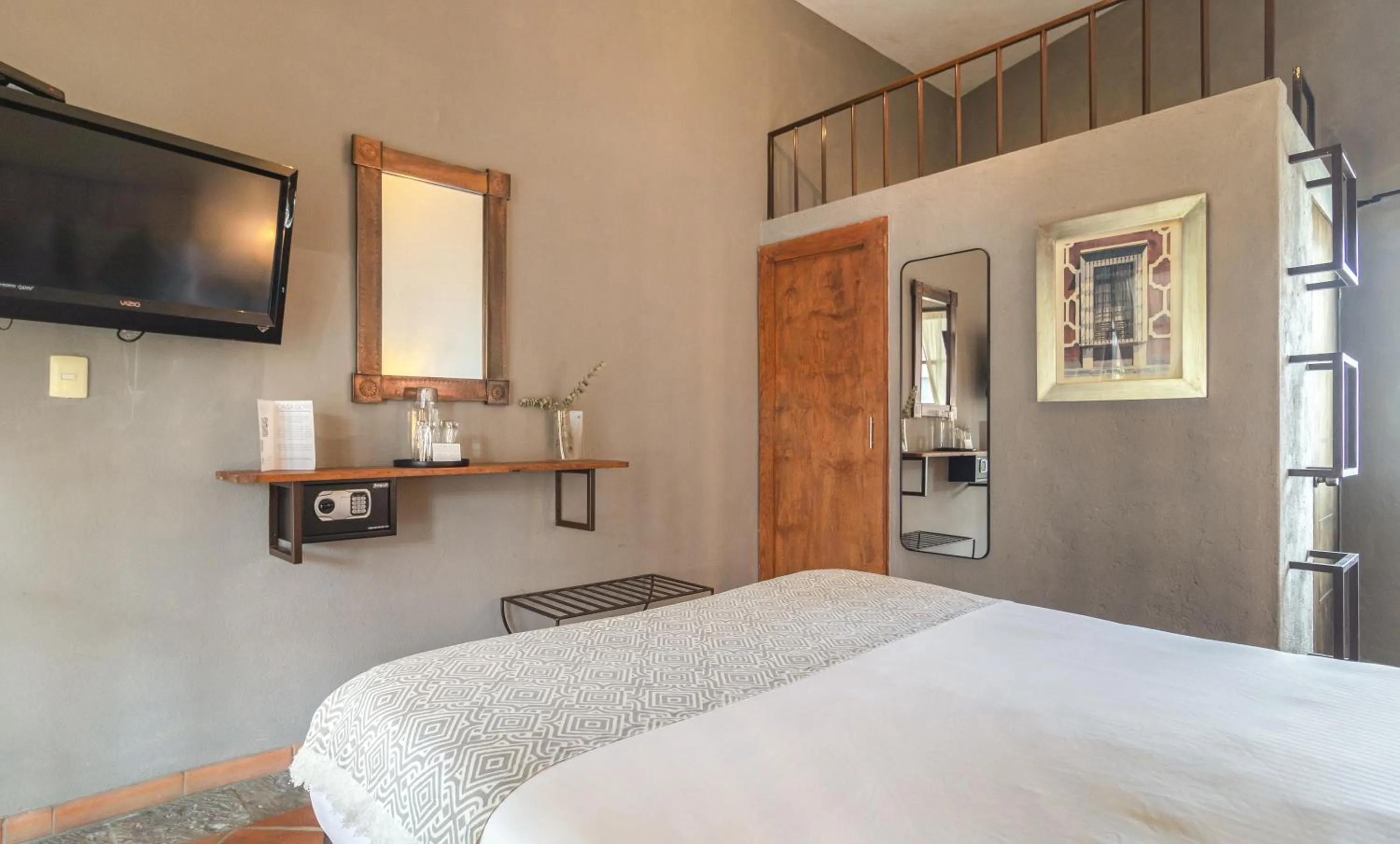 Bedroom, Bed in Casa Goyri San Miguel de Allende