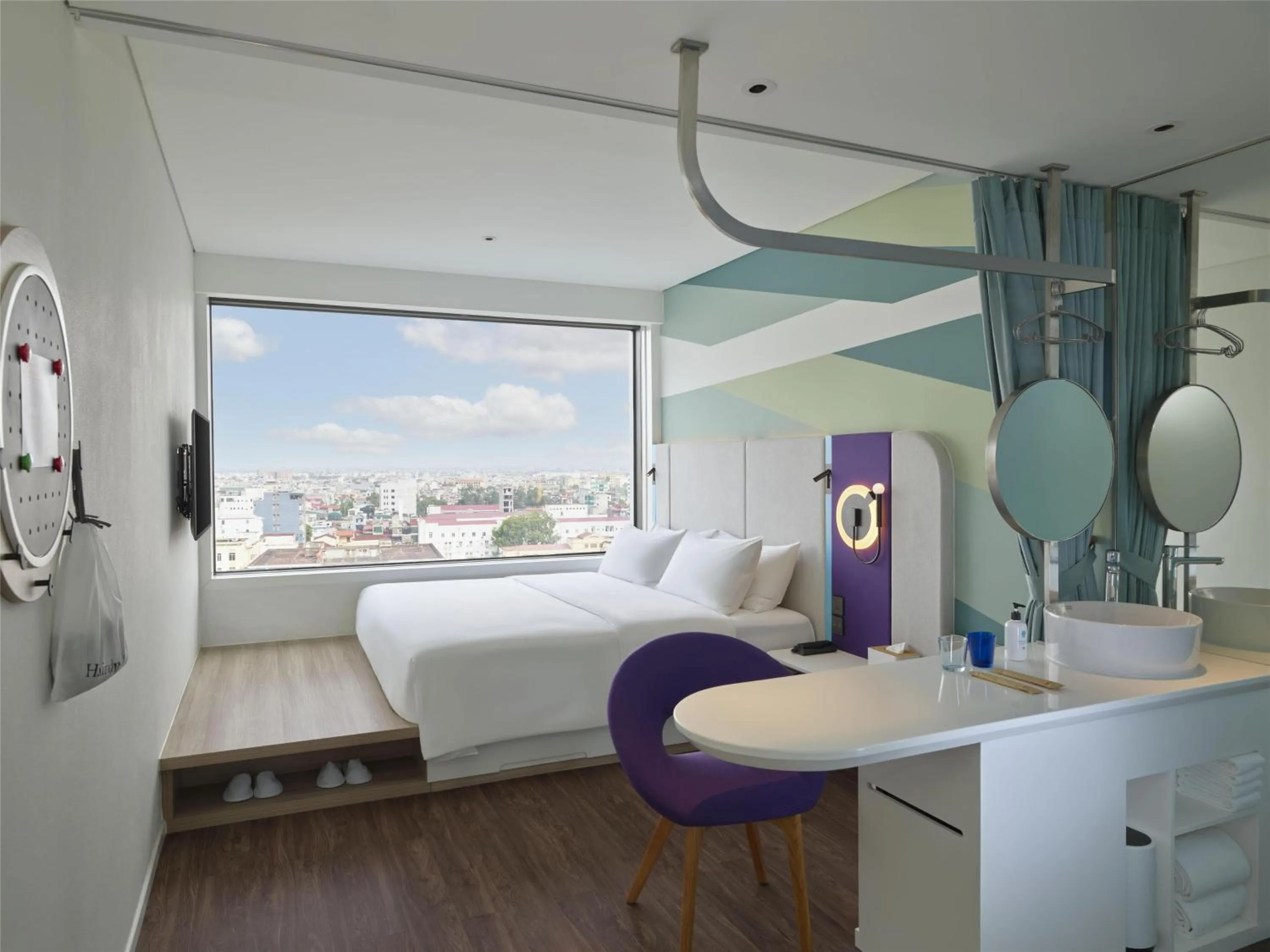 Bedroom, Bed in Tru by Hilton Thai Binh City Centre