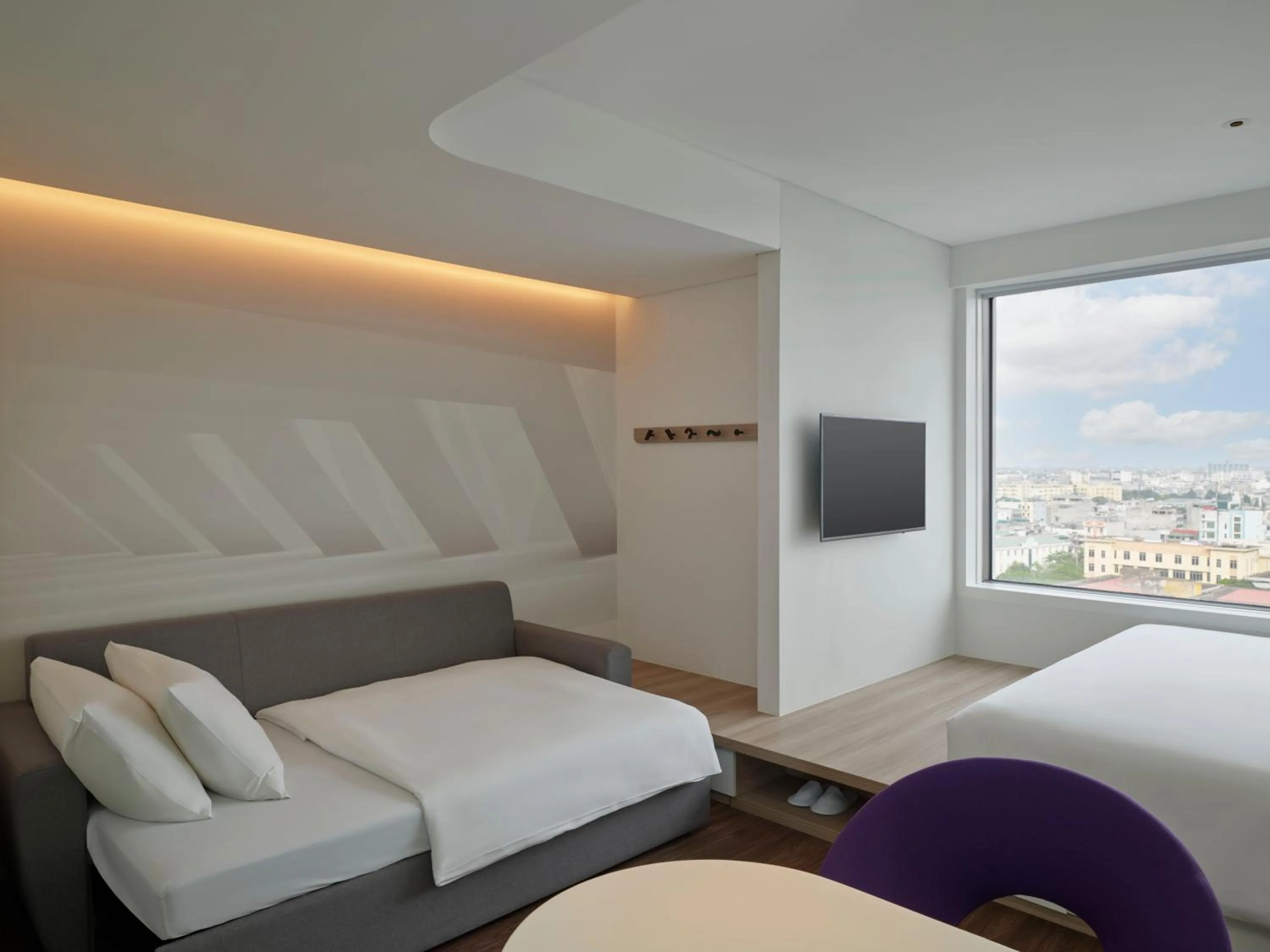 Bed in Tru by Hilton Thai Binh City Centre