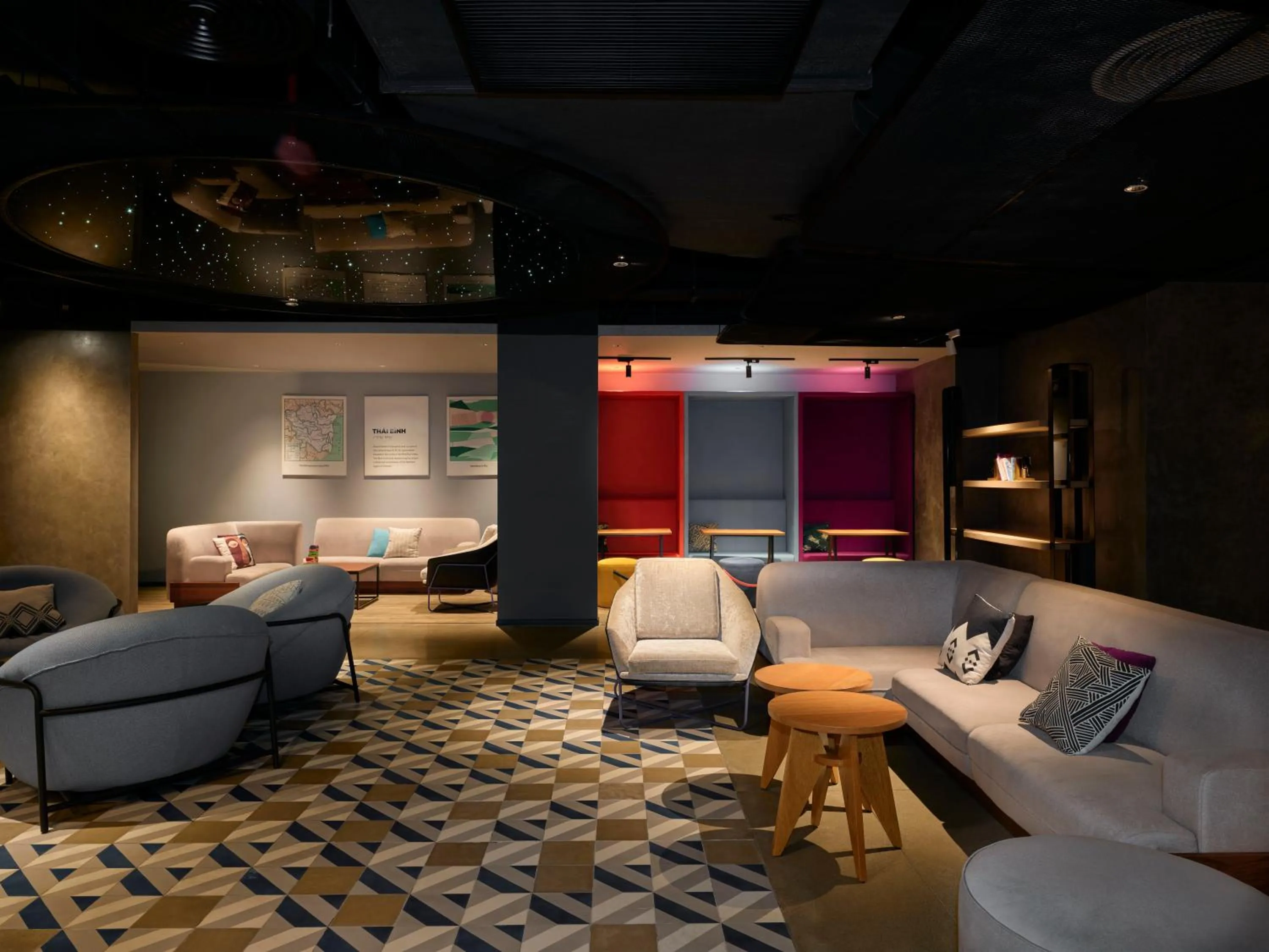 Seating area in Tru by Hilton Thai Binh City Centre