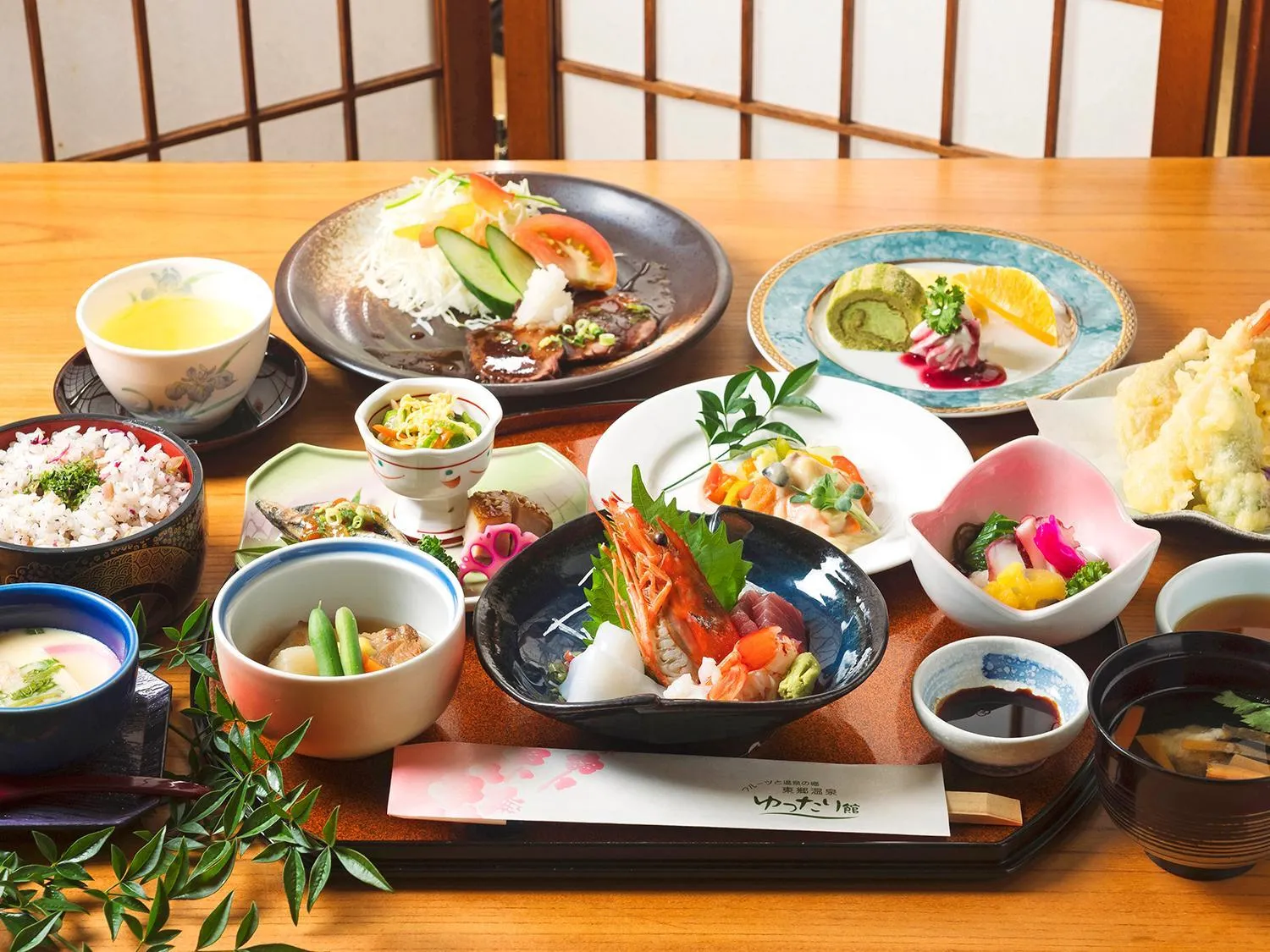 Dinner in SPA HOTEL YUTTARIKAN