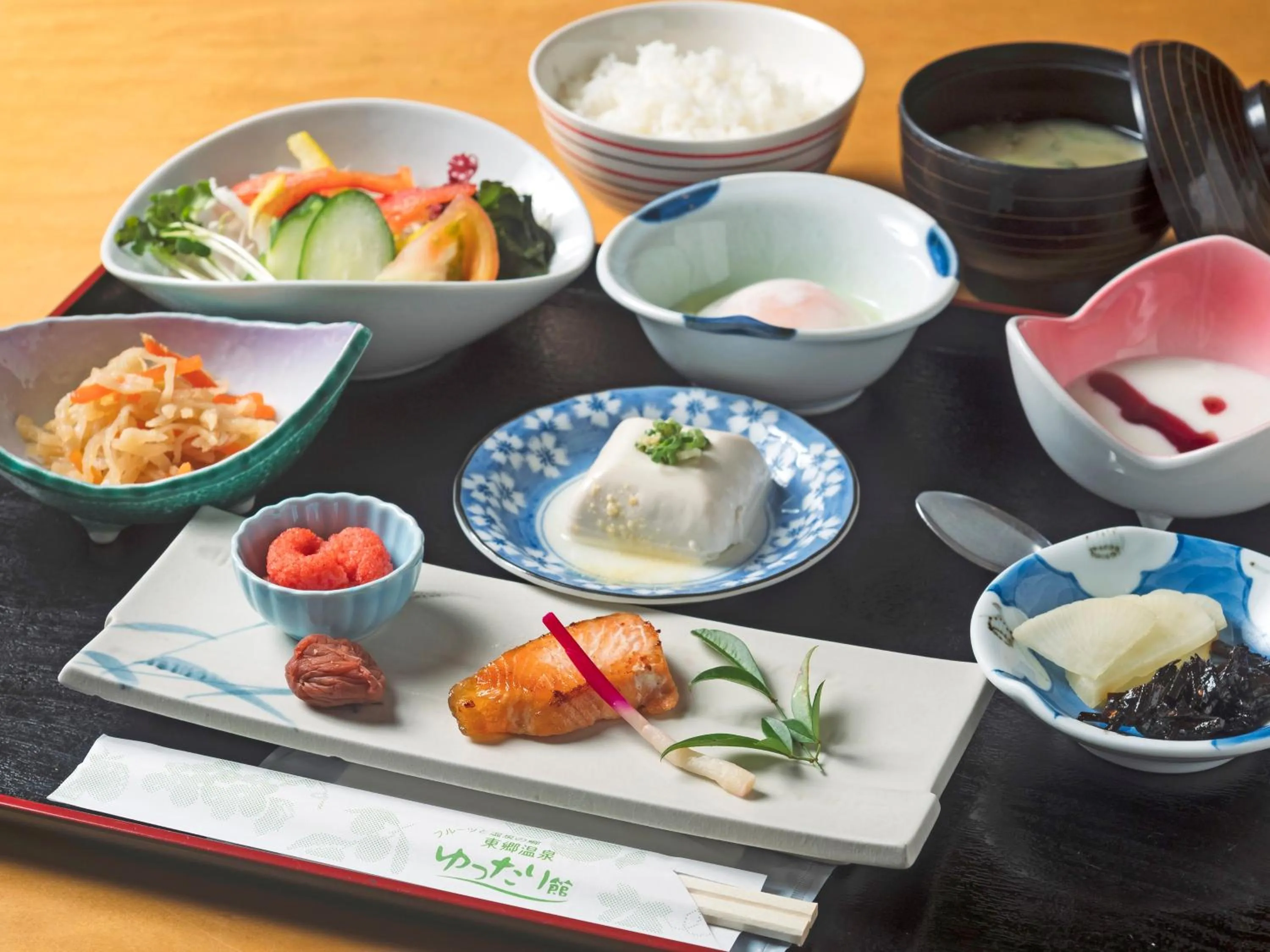 Breakfast in SPA HOTEL YUTTARIKAN