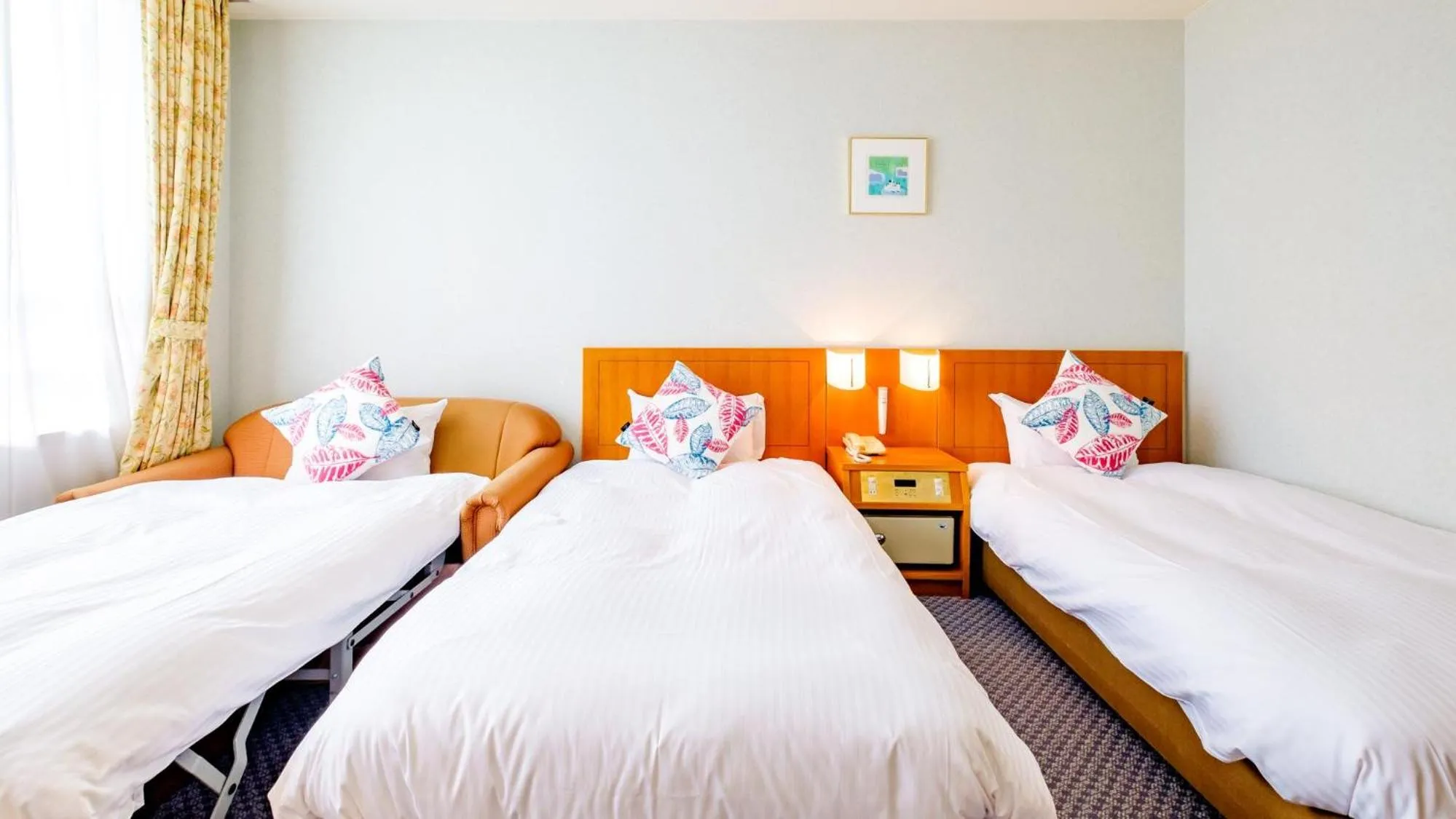 Photo of the whole room, Bed in SPA HOTEL YUTTARIKAN