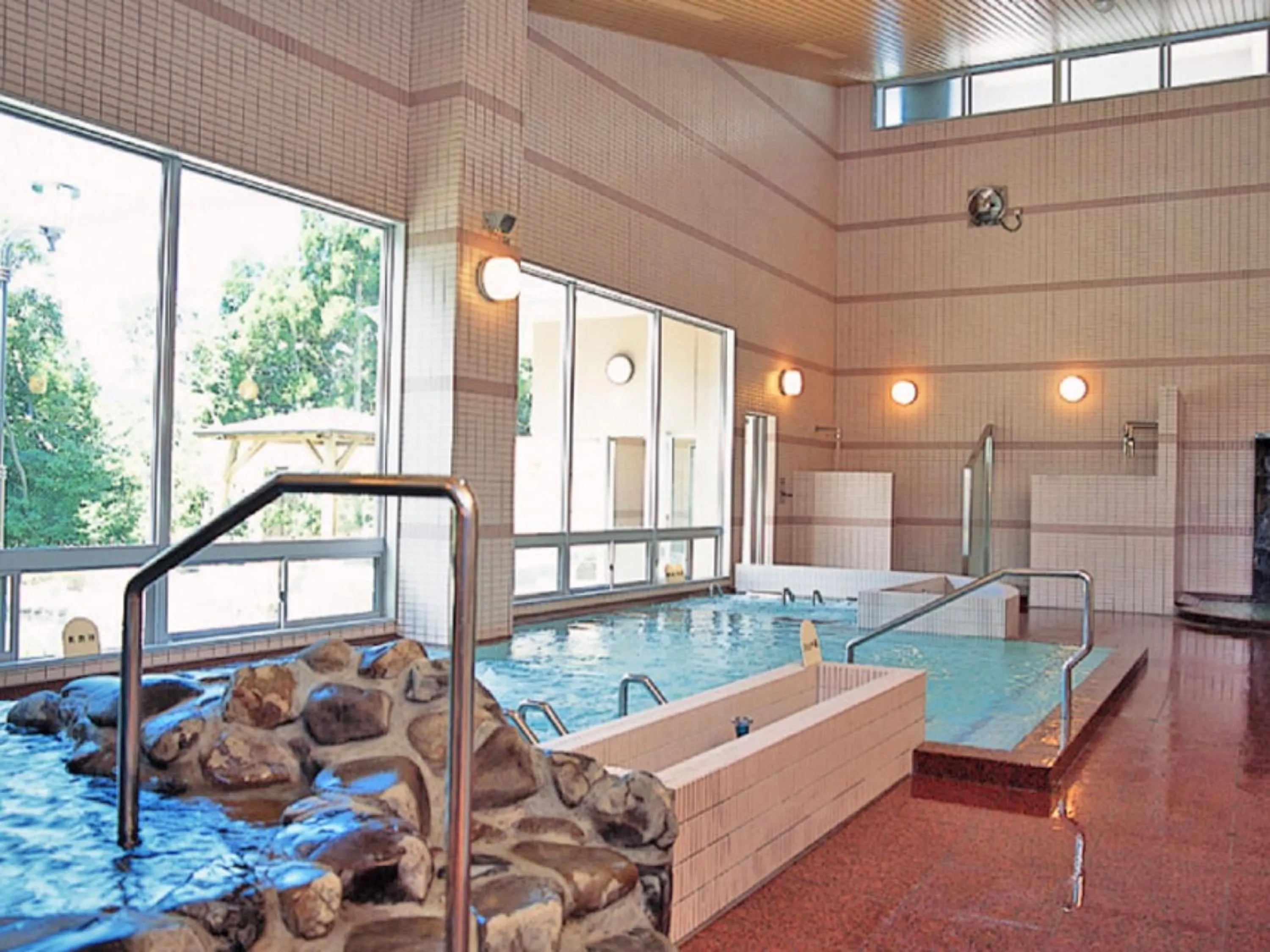 Hot Spring Bath in SPA HOTEL YUTTARIKAN