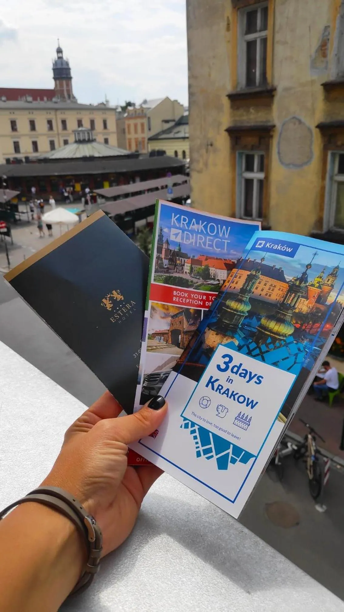 City view in Hotel Estera