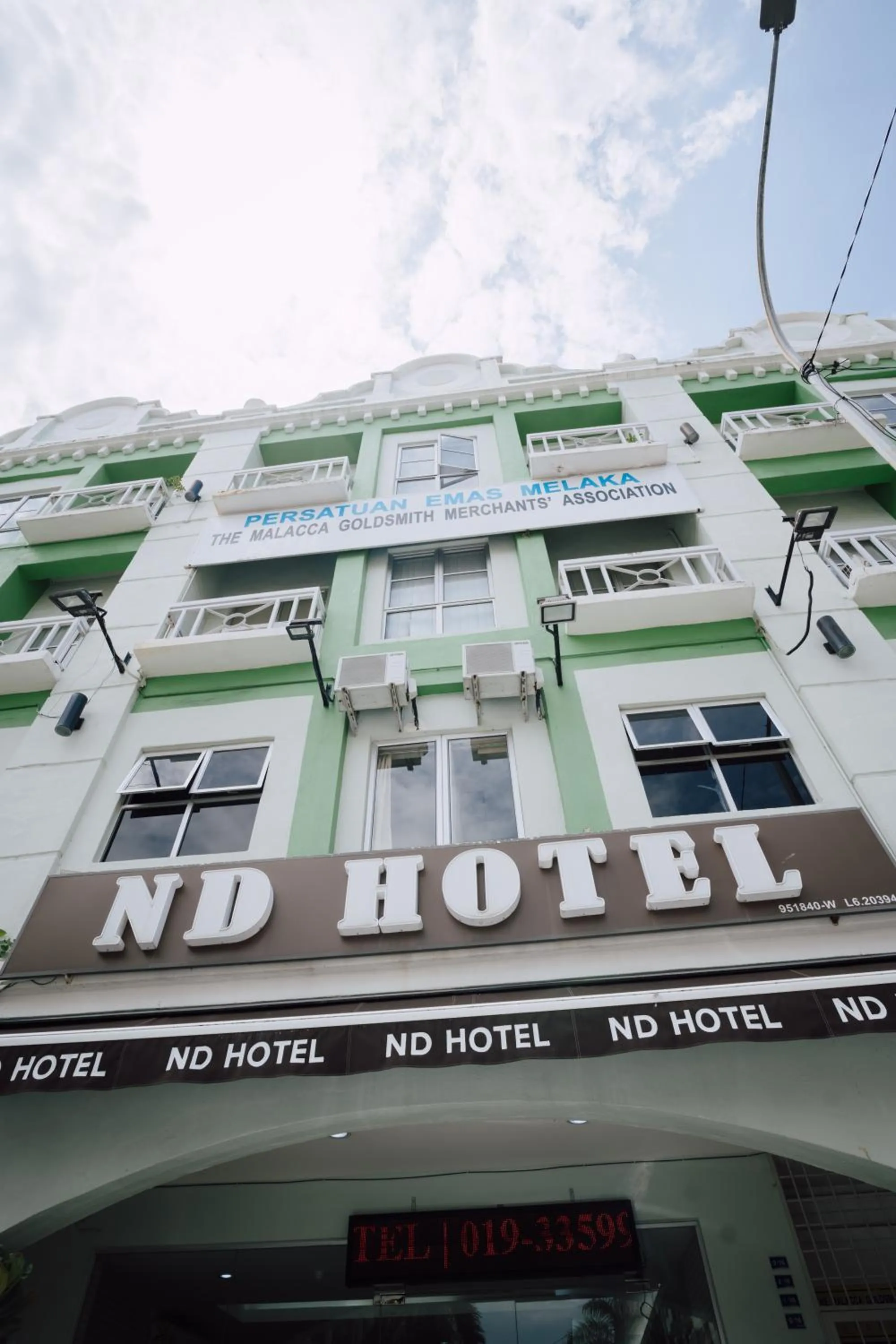 Property building in ND Hotel Melaka