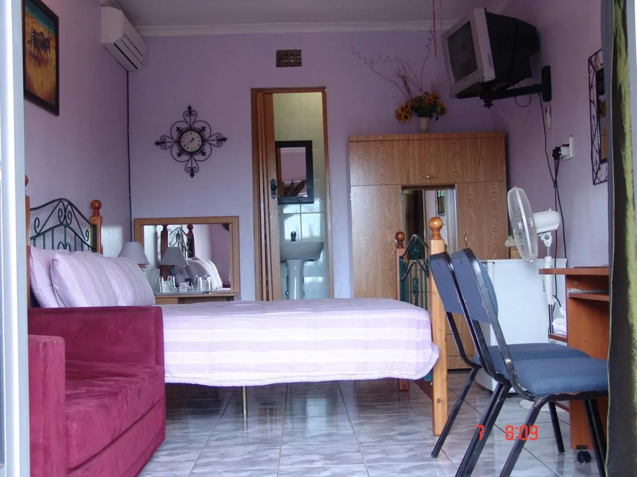 Bed in Bed and Breakfast at Eves