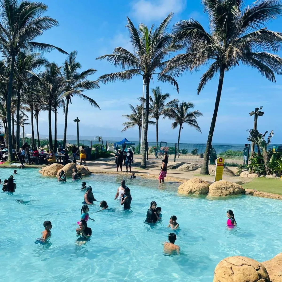 Aqua park in Bed and Breakfast at Eves