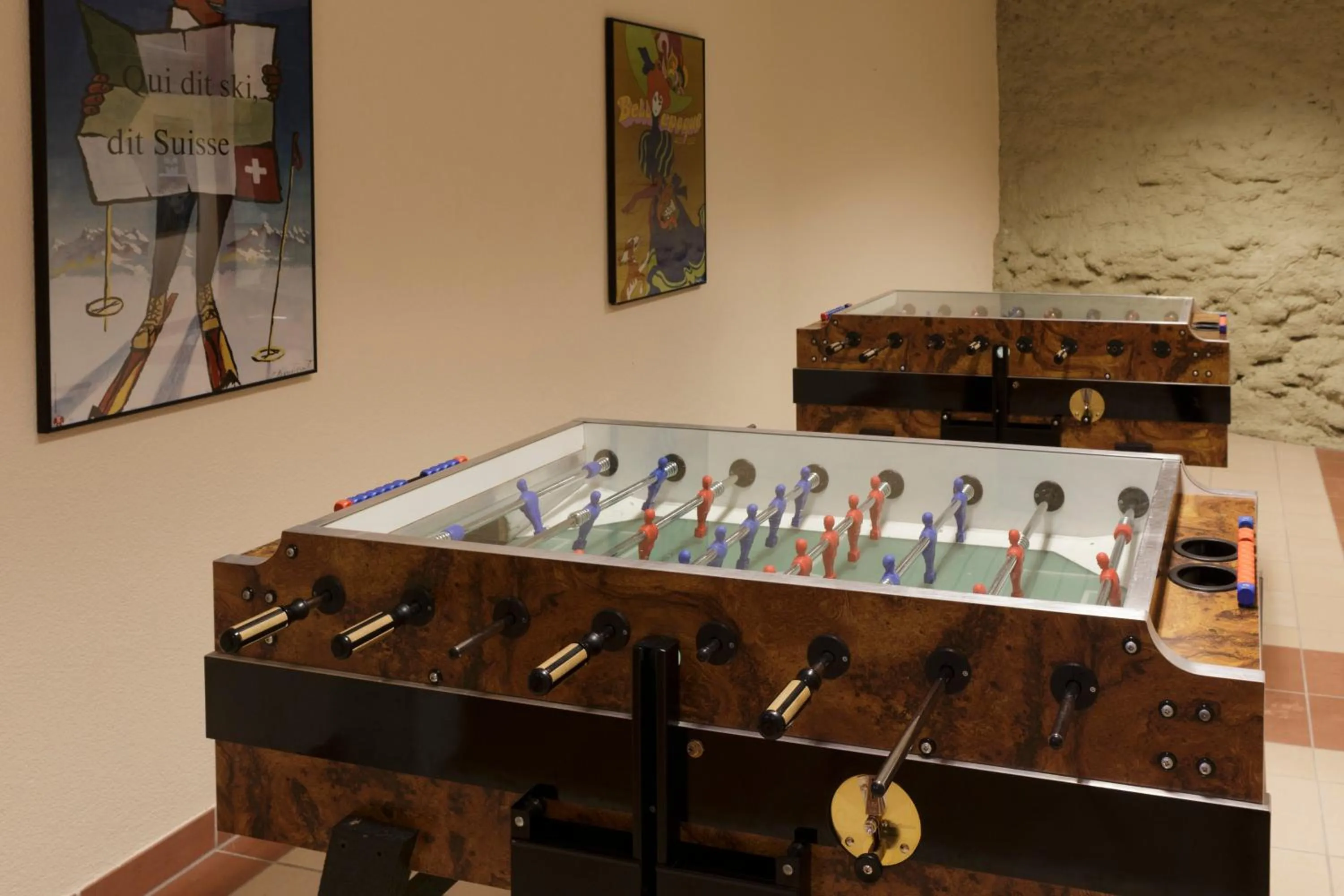Game Room in Hotel Victoria Lauberhorn Wengen, a Faern Collection Hotel