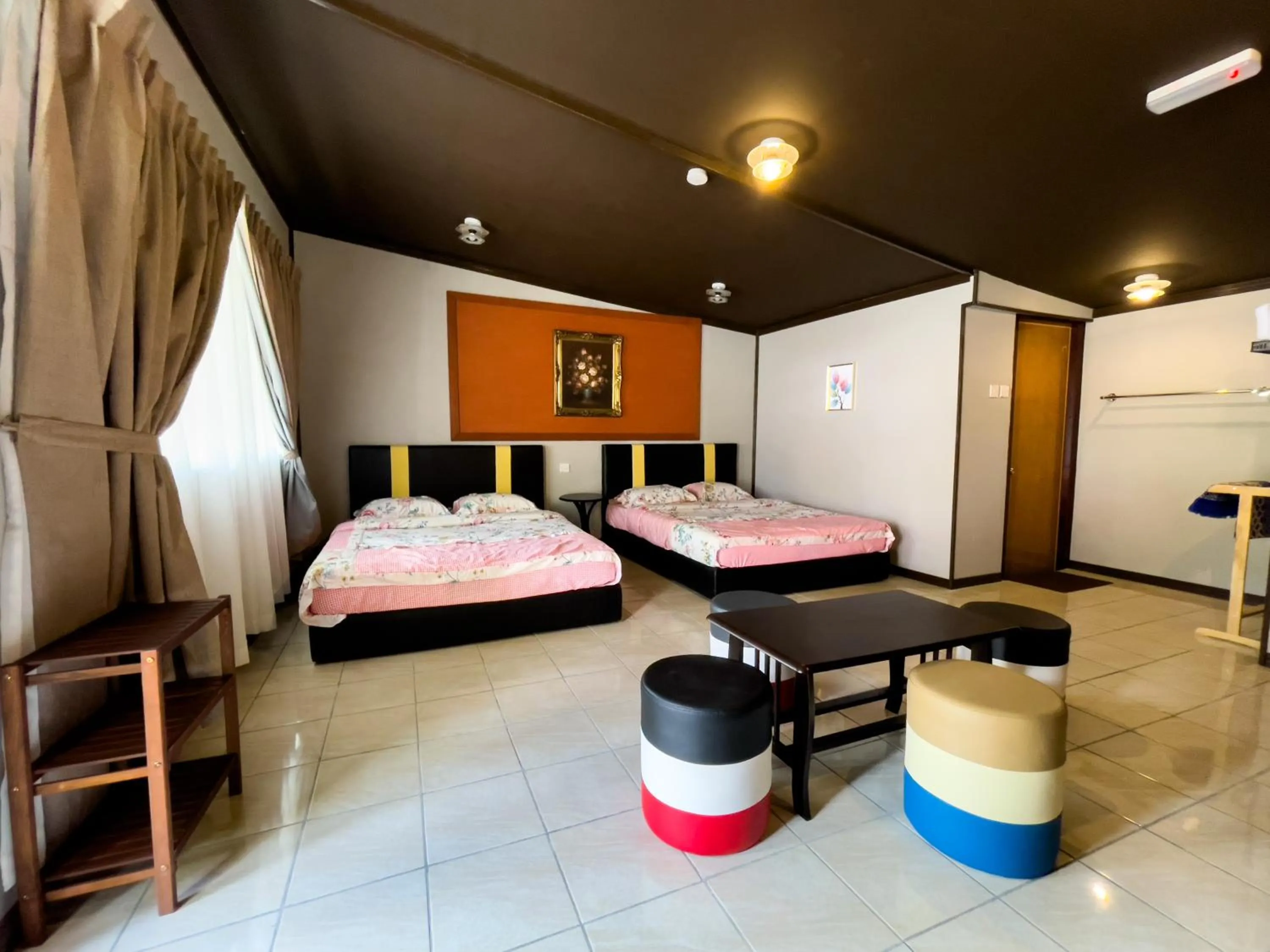 Bed in Sunrise Kundasang Resort