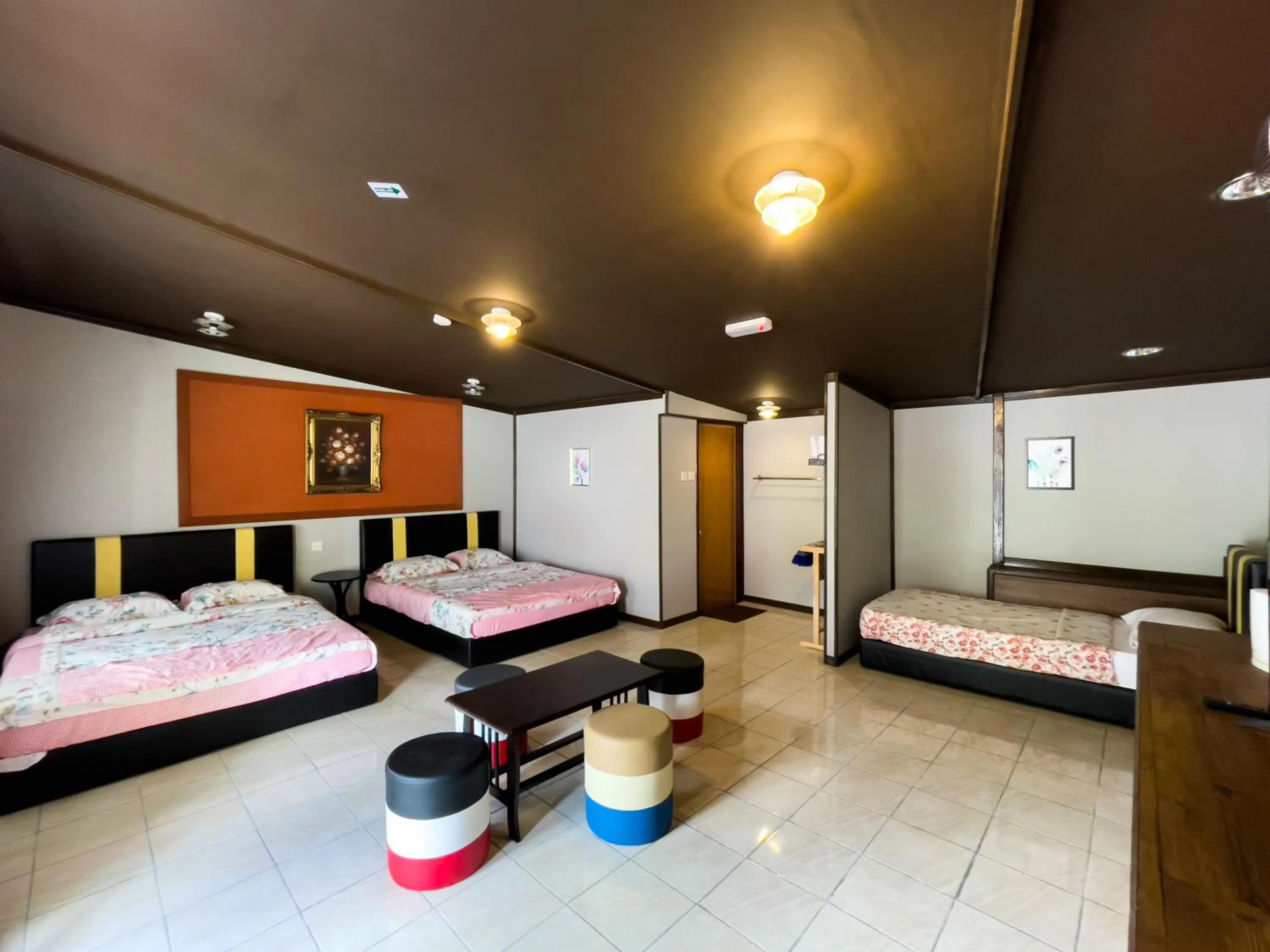 Bed in Sunrise Kundasang Resort