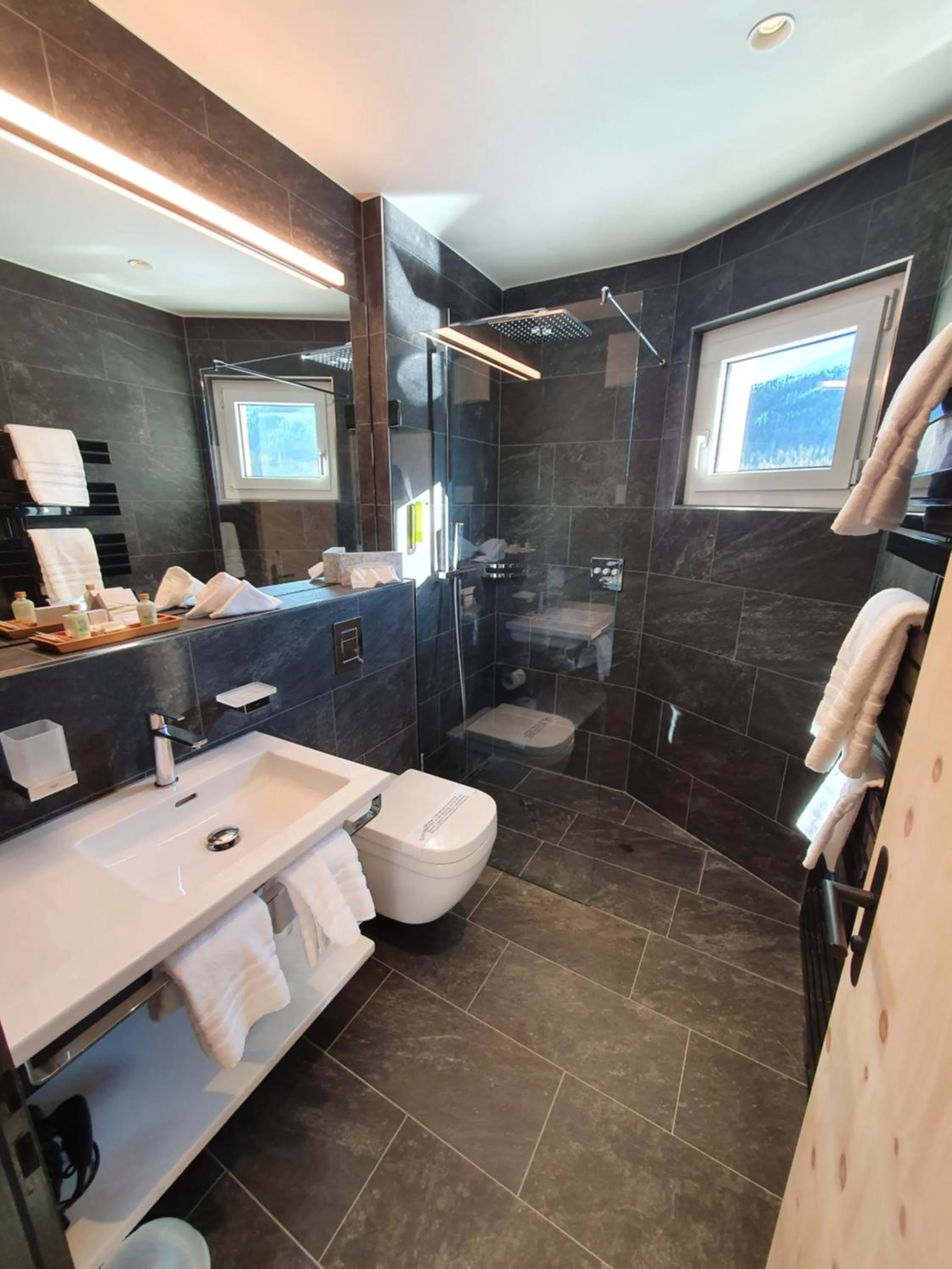 Bathroom in Hotel Waldhaus am See