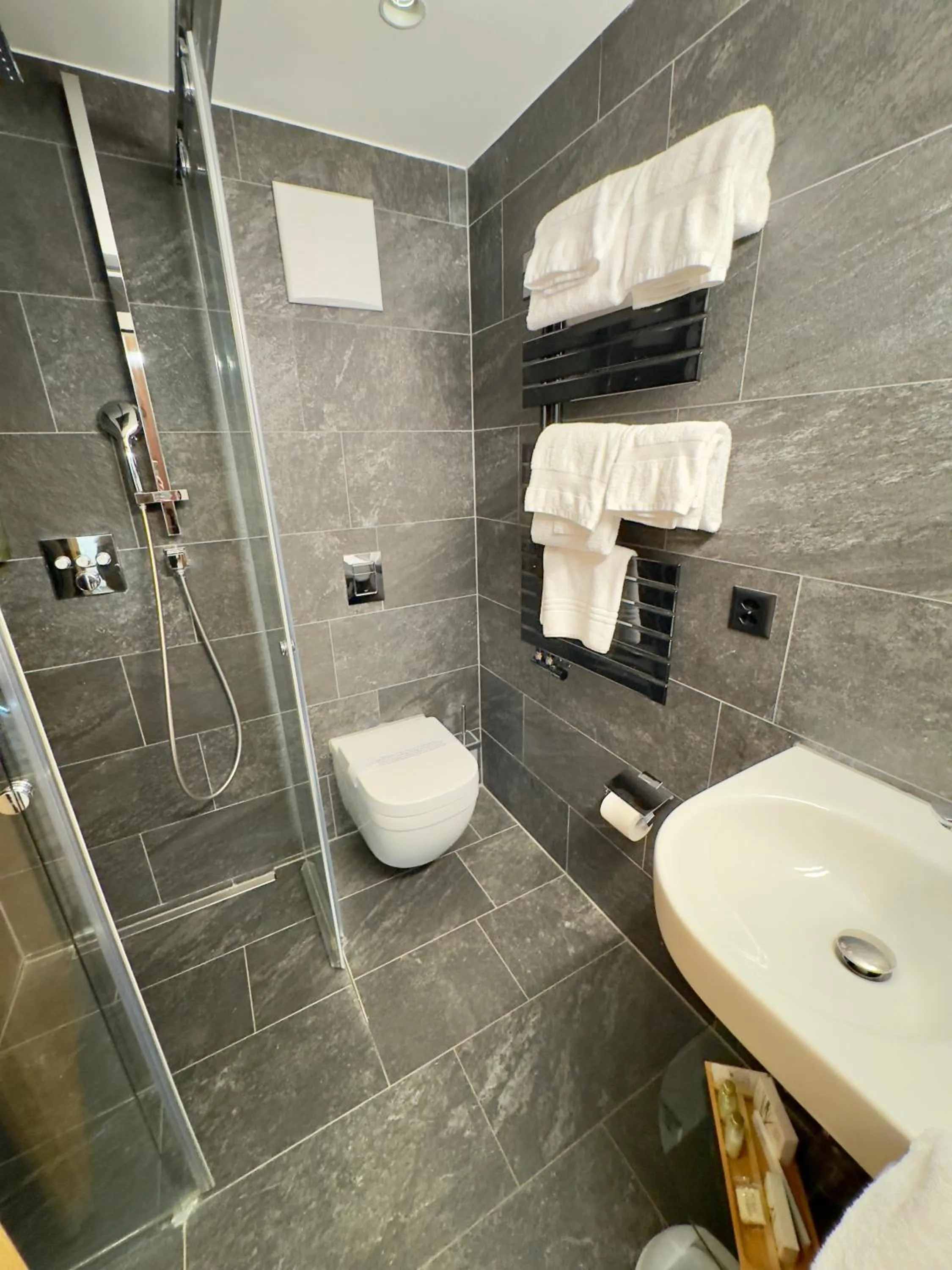 Shower in Hotel Waldhaus am See