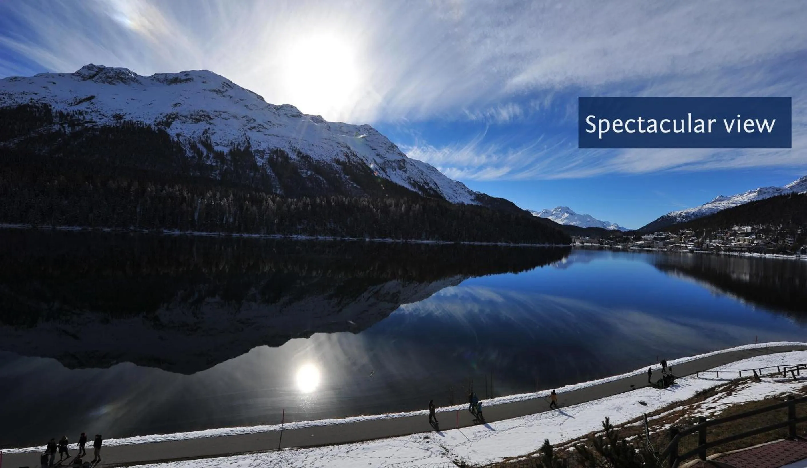 View (from property/room) in Hotel Waldhaus am See