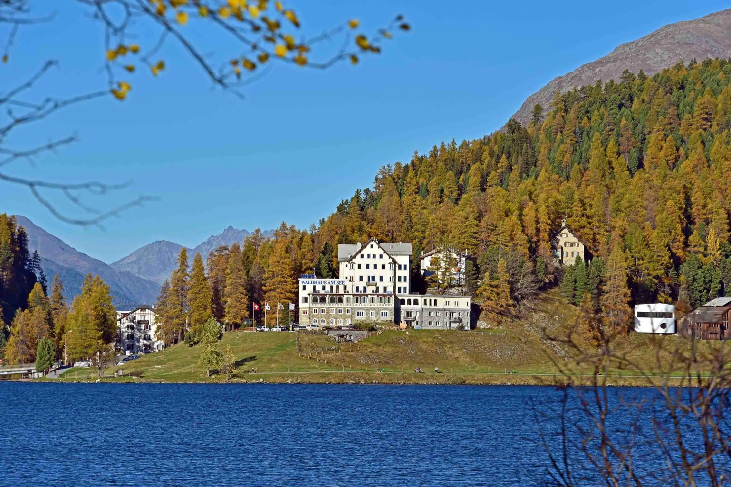 Property building in Hotel Waldhaus am See