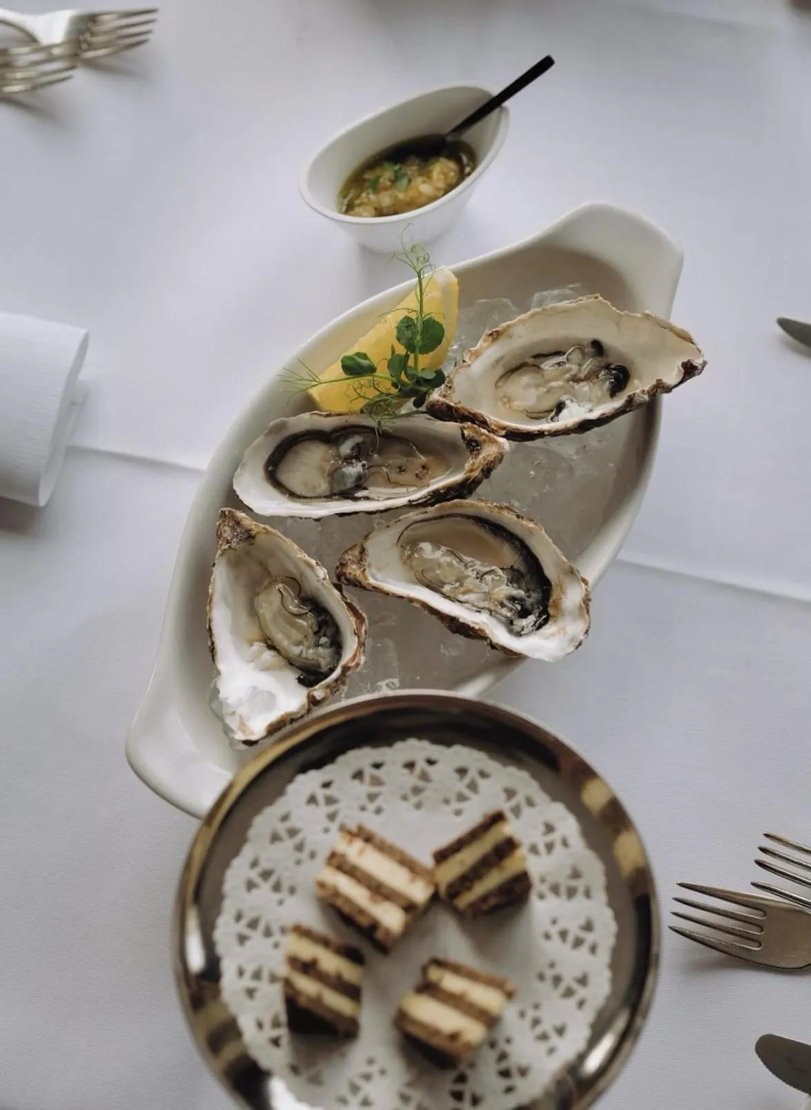 Food and drinks in Hotel Mühle