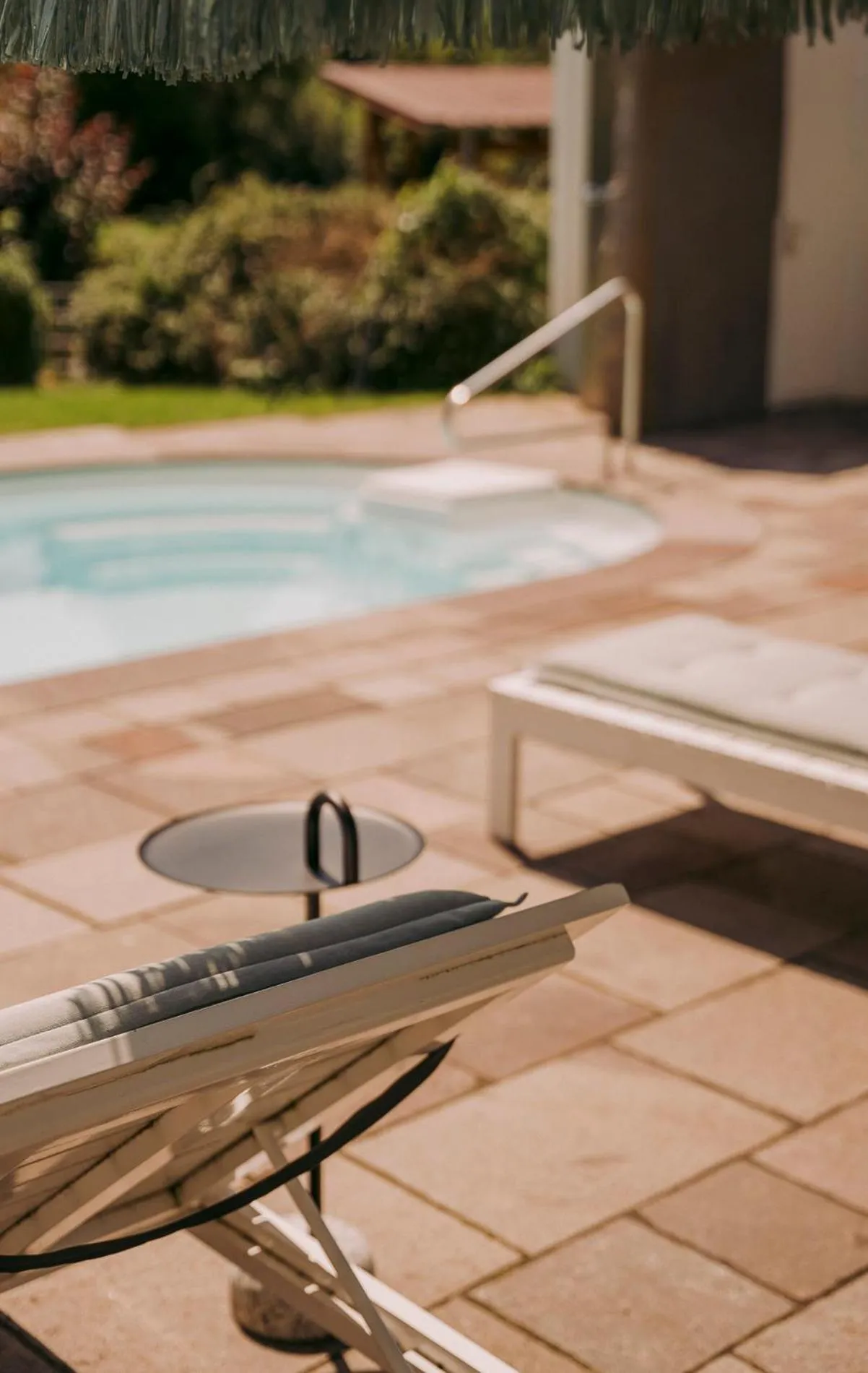 Swimming pool in Hotel Mühle