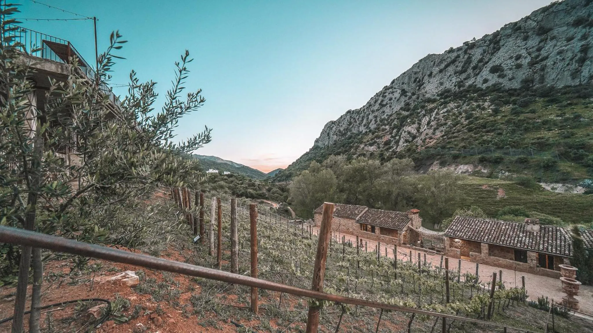 Natural landscape in Eco Hotel Cueva del Gato
