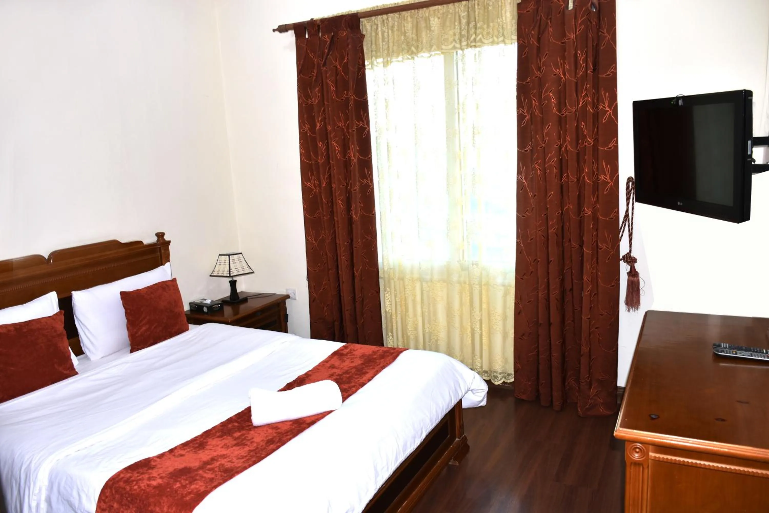 Bedroom, Bed in Arinza Tower Quality Apartments