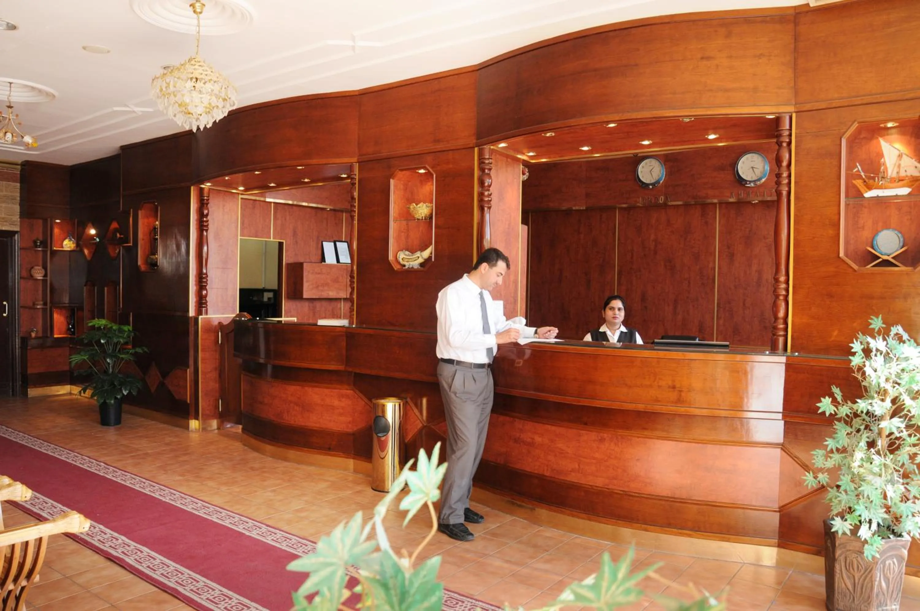 Lobby or reception in Arinza Tower Quality Apartments