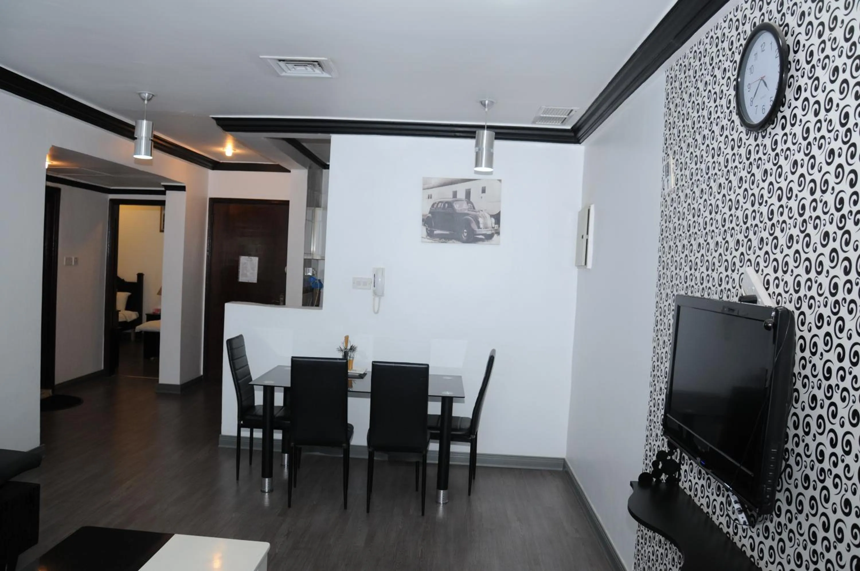 Dining area in Arinza Tower Quality Apartments