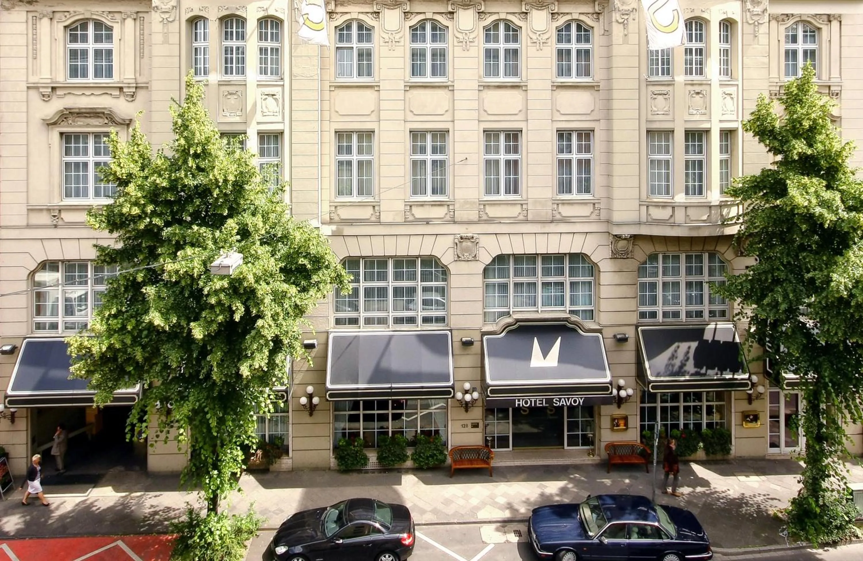 Property building in Leonardo Boutique Hotel Düsseldorf